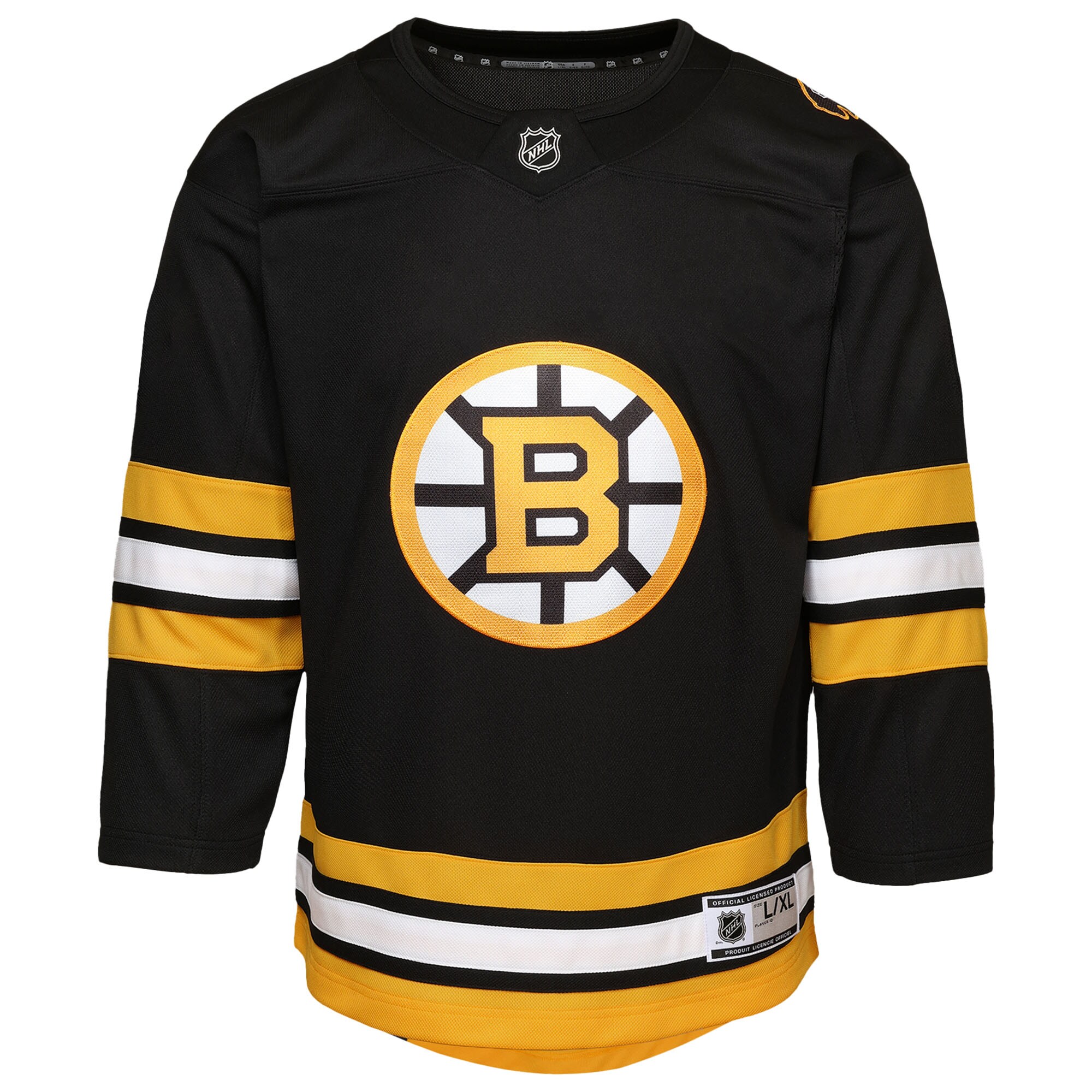 Boston Bruins Infant Home Replica Jersey – Black Clowdercats