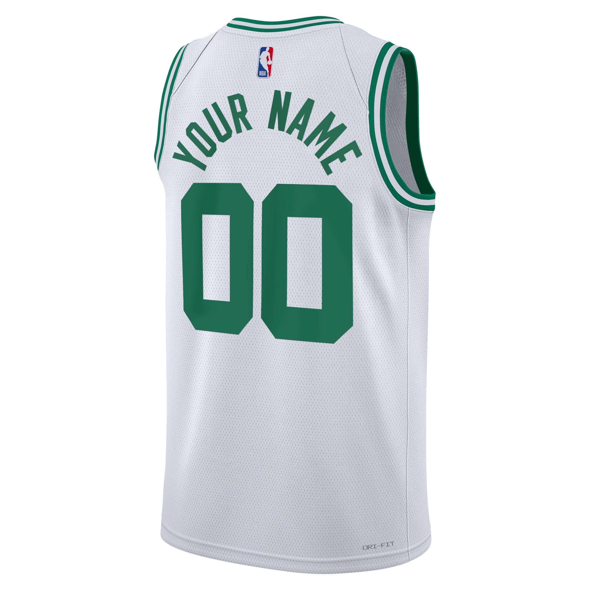 Boston Celtics Nike Unisex Swingman Custom Jersey White – Association Edition Clowdercats