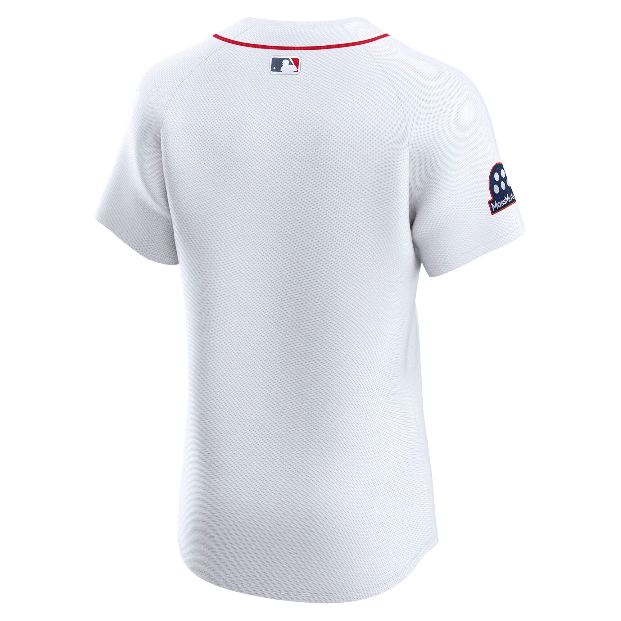 Boston Red Sox Nike Home Sponsor Patch Elite Jersey – White