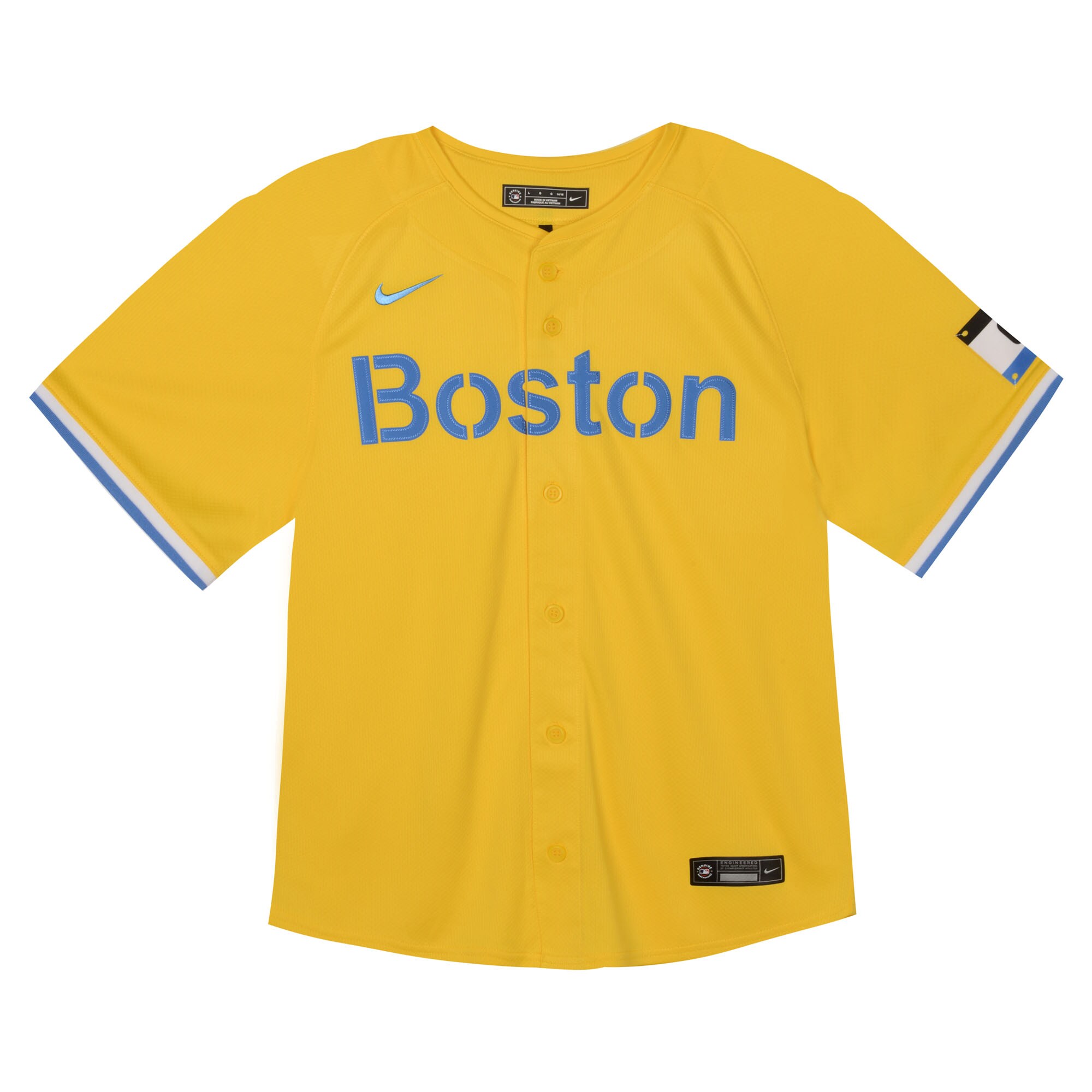 Boston Red Sox Nike Toddler City Connect Limited Jersey – Gold