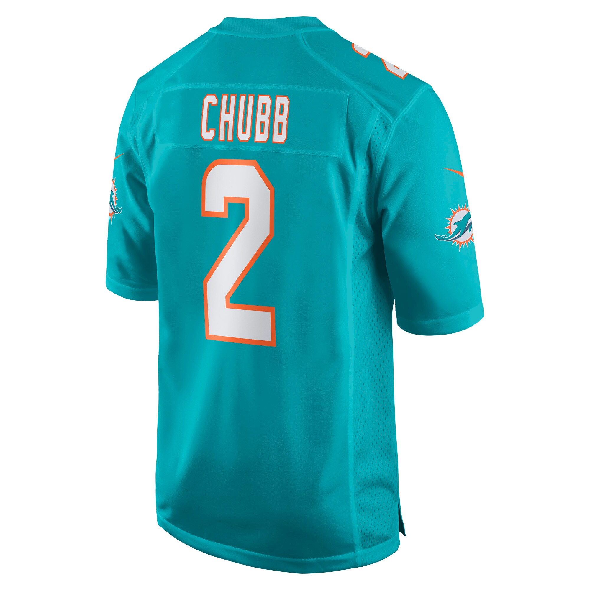 Bradley Chubb Miami Dolphins Nike Game Player Jersey – Aqua Clowdercats