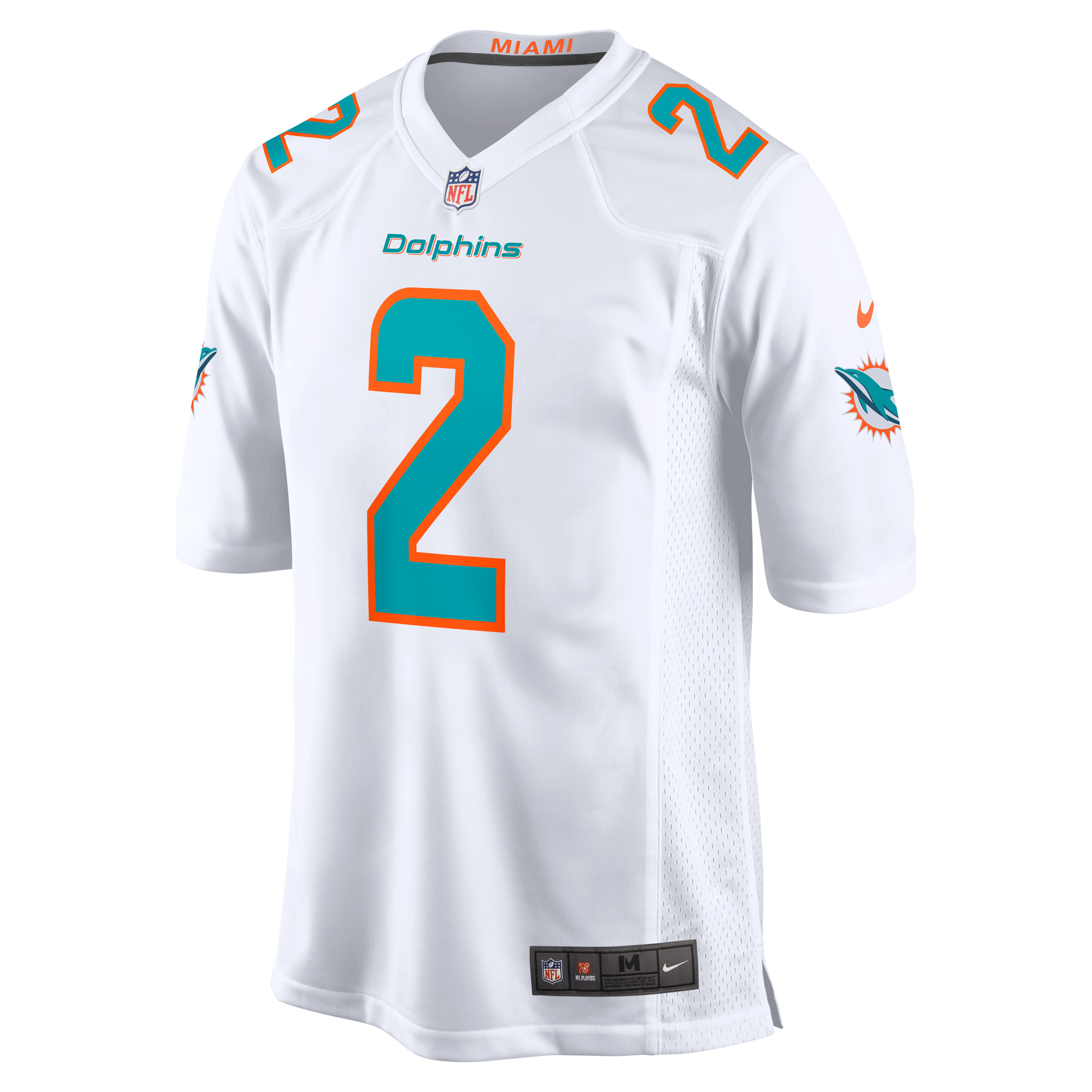 Bradley Chubb Miami Dolphins Nike Game Player Jersey – White Clowdercats