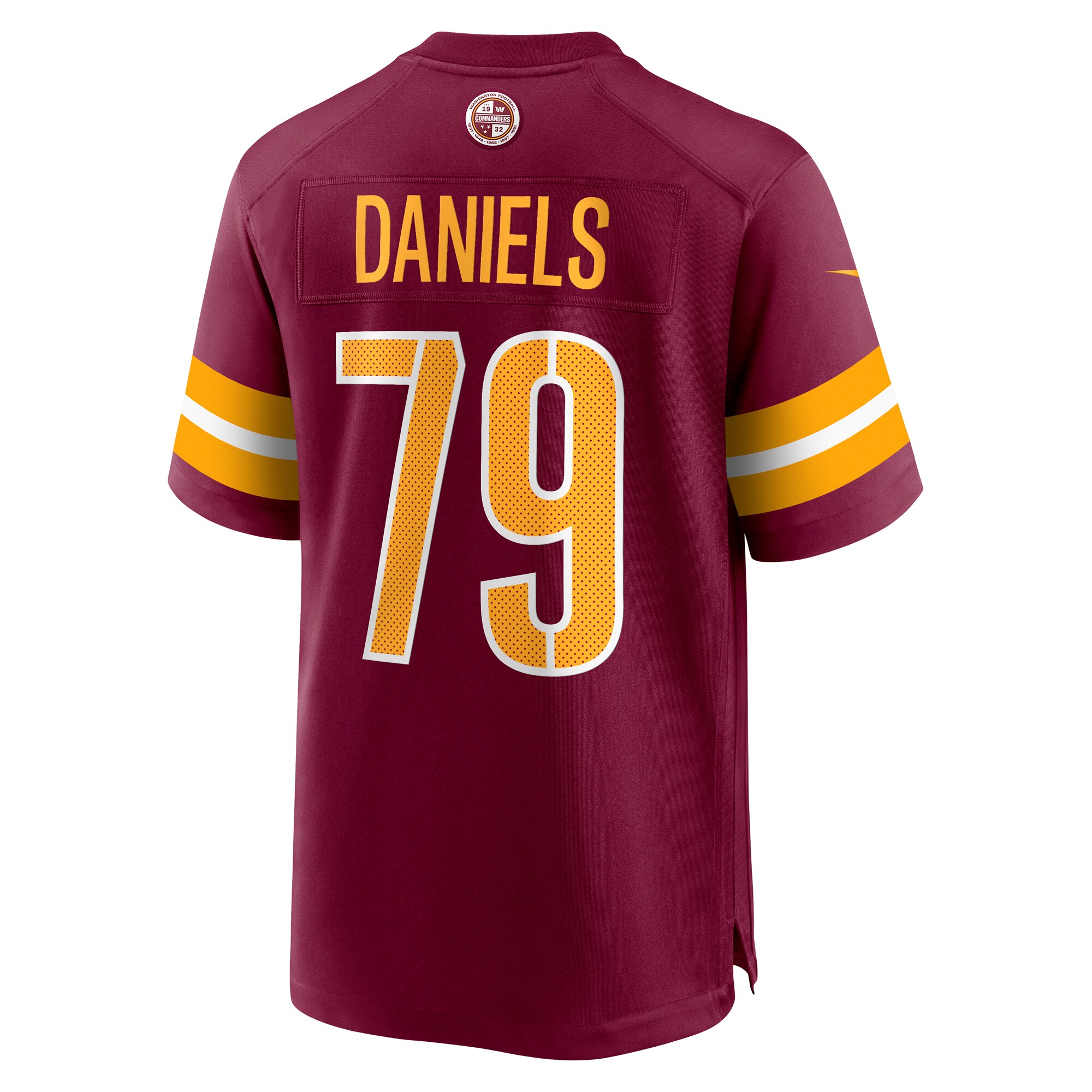 Braeden Daniels Washington Commanders Nike Team Game Jersey – Burgundy Clowdercats