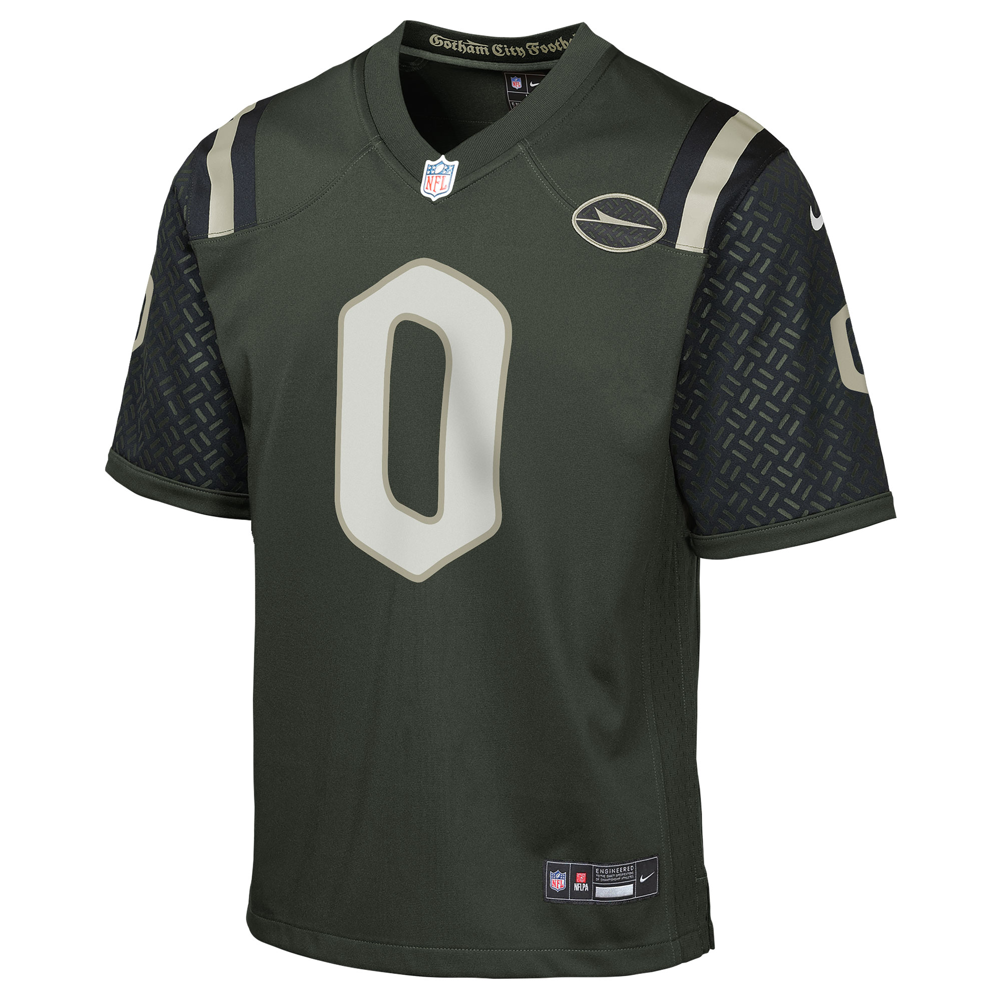 Braelon Allen New York Jets Nike Youth 2025 Rivalries Collection Game Jersey – Gotham Green Clowdercats