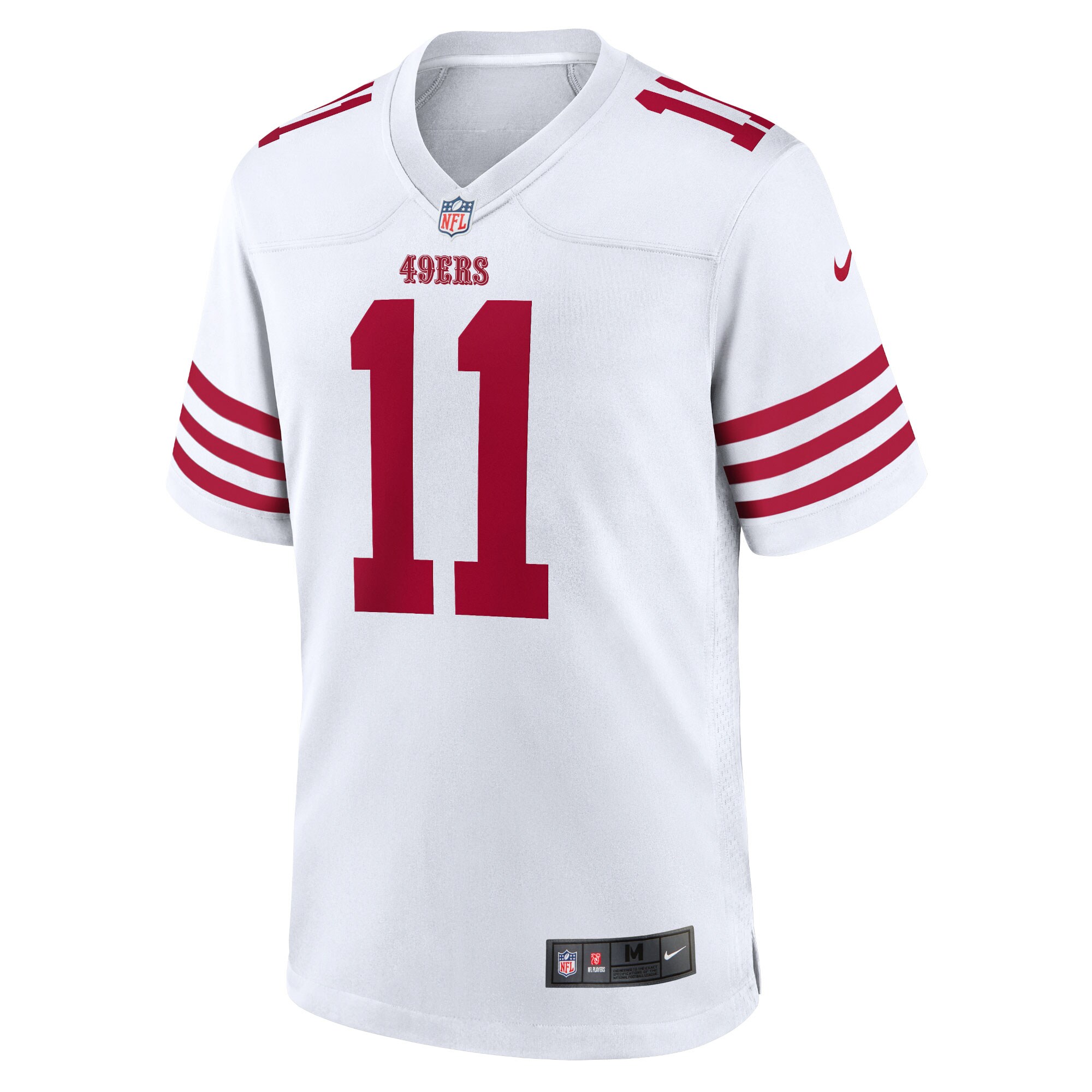 Brandon Aiyuk San Francisco 49ers Nike Game Jersey – White Clowdercats