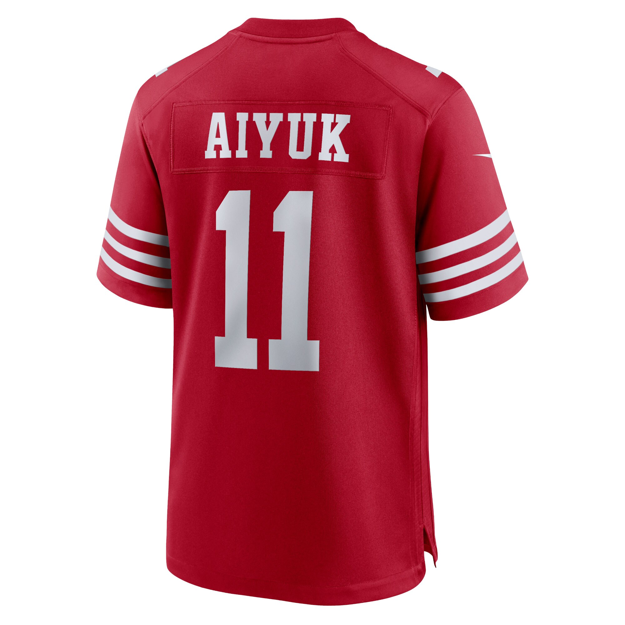 Brandon Aiyuk San Francisco 49ers Nike Game Player Jersey – Scarlet Clowdercats