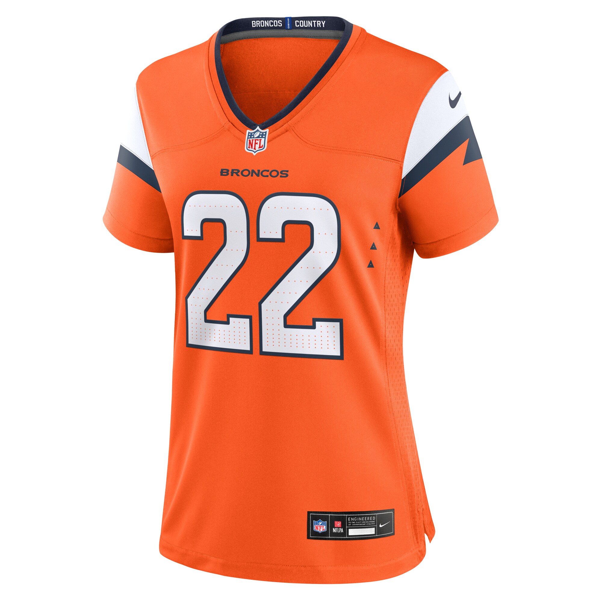 Brandon Jones Denver Broncos Nike Women’s Team Game Jersey – Orange Clowdercats