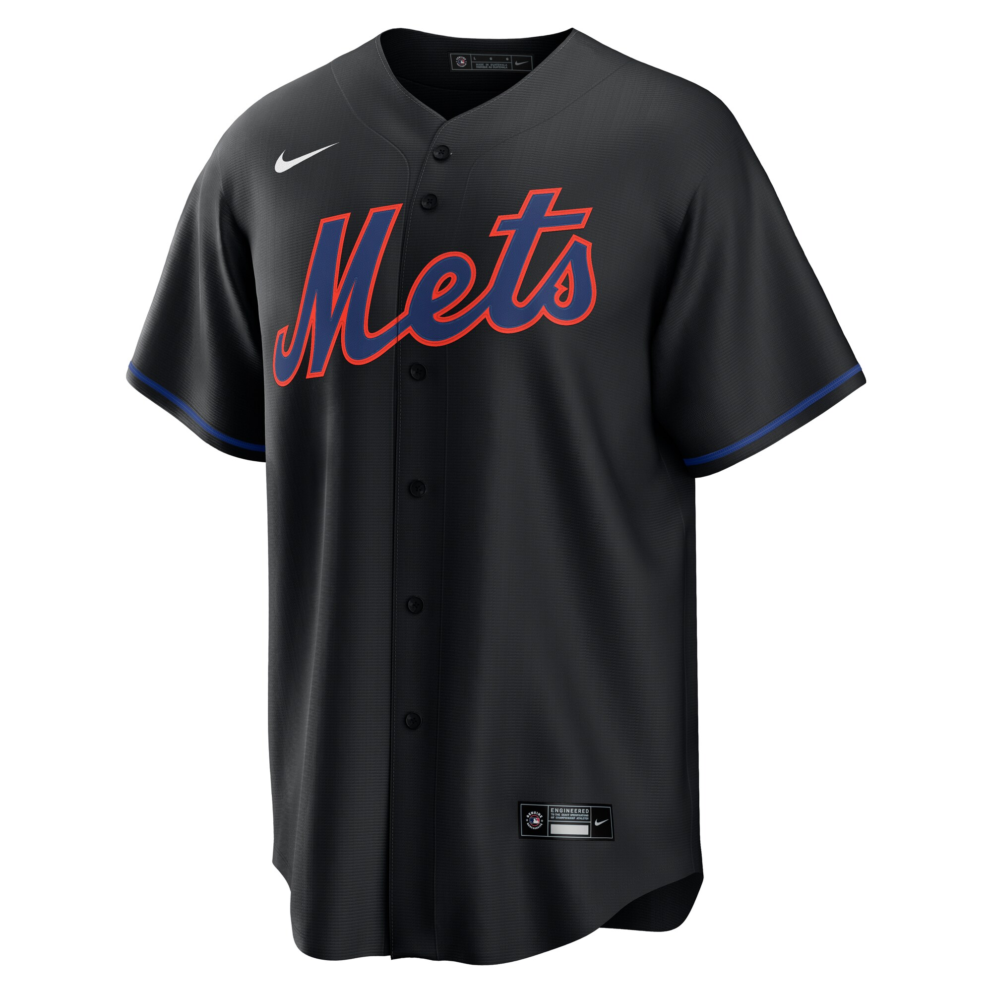 Brandon Nimmo New York Mets Nike Alternate Replica Jersey – Black