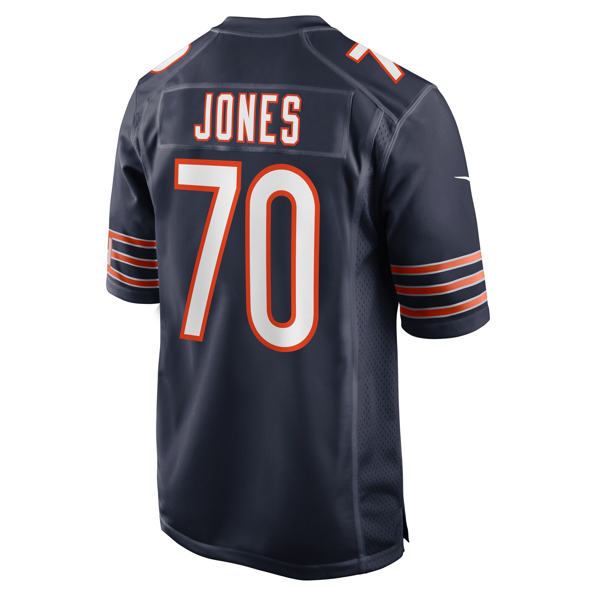 Braxton Jones Chicago Bears Nike Game Player Jersey – Navy Clowdercats