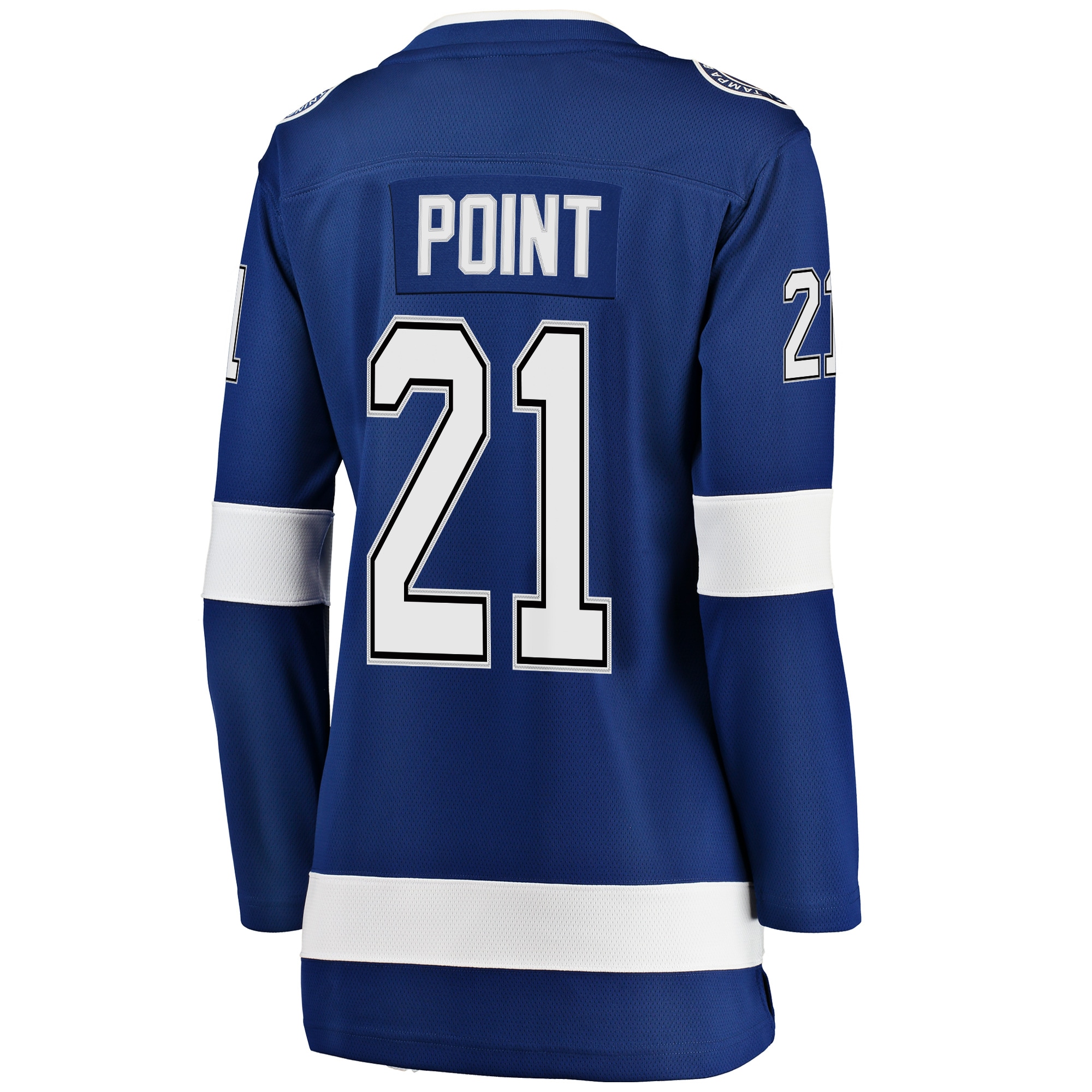 Brayden Point Tampa Bay Lightning Fanatics Women’s Breakaway Player Jersey – Blue Clowdercats