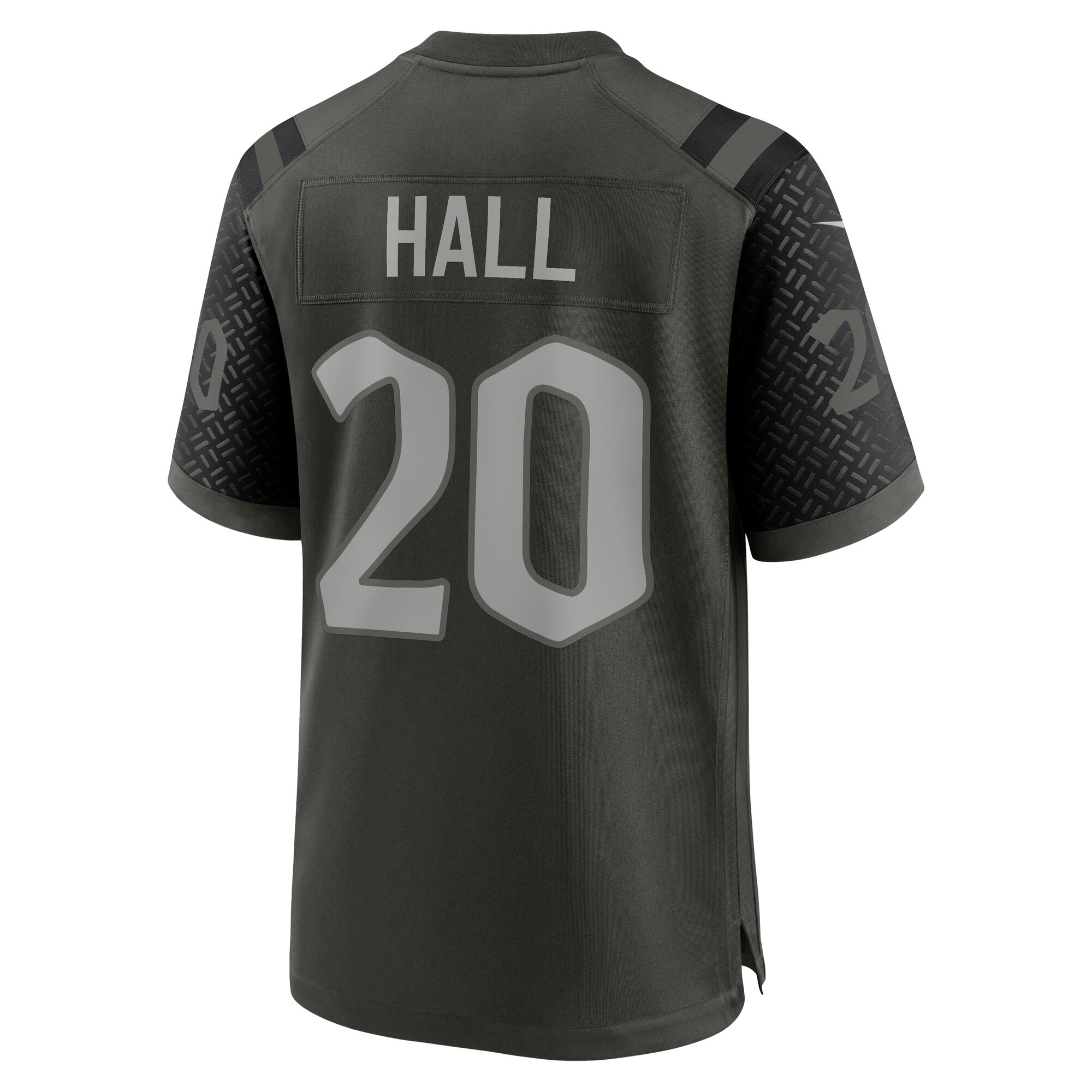 Breece Hall New York Jets Nike 2025 Rivalries Collection Game Jersey – Gotham Green Clowdercats