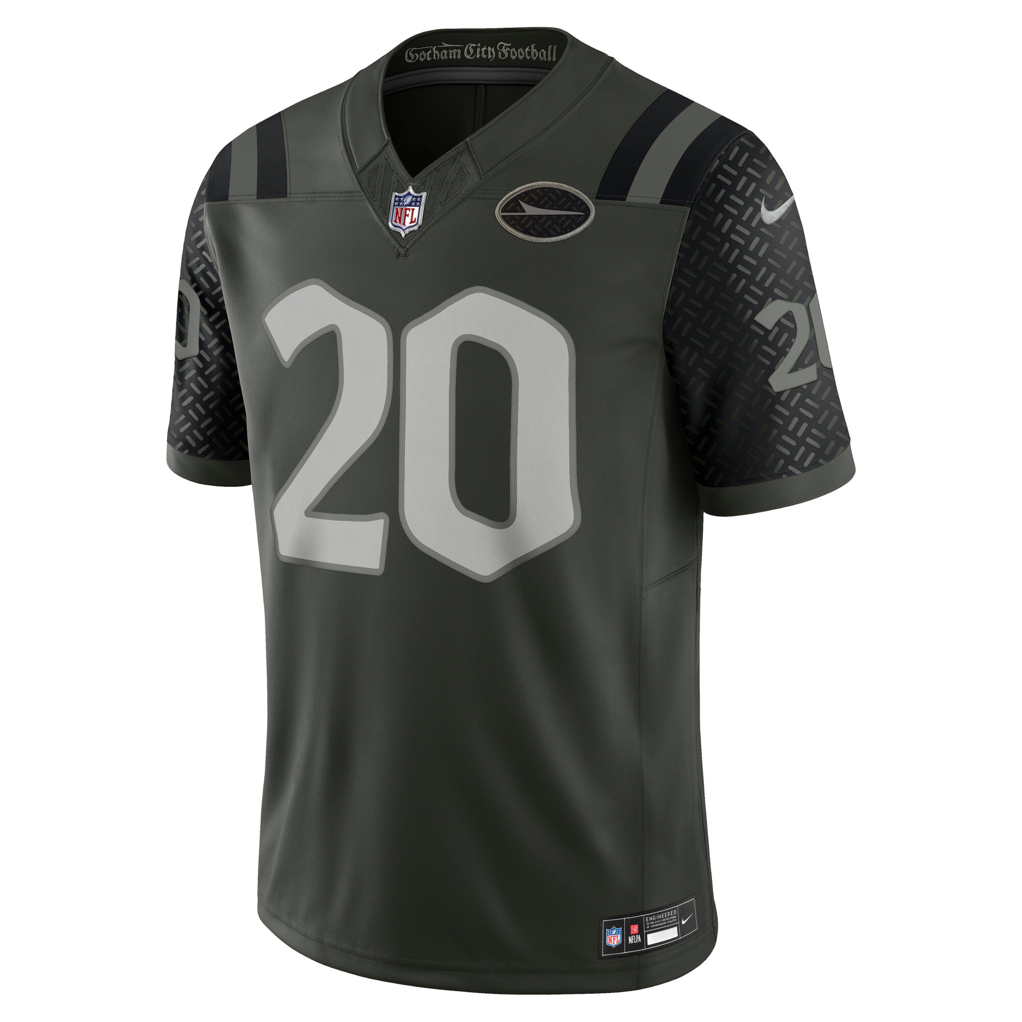 Breece Hall New York Jets Nike 2025 Rivalries Collection Limited Jersey – Gotham Green Clowdercats