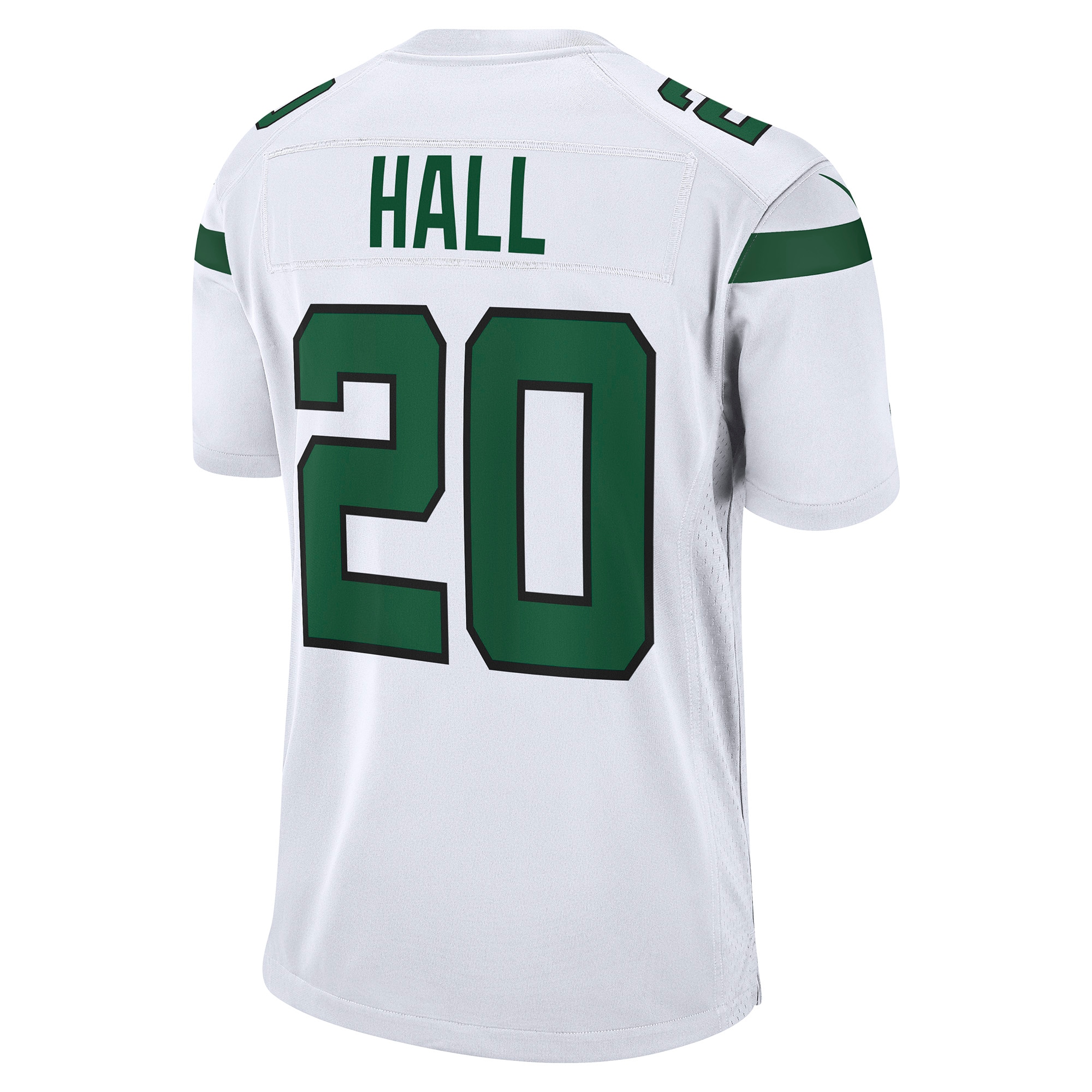 Breece Hall New York Jets Nike Away Game Player Jersey – White Clowdercats