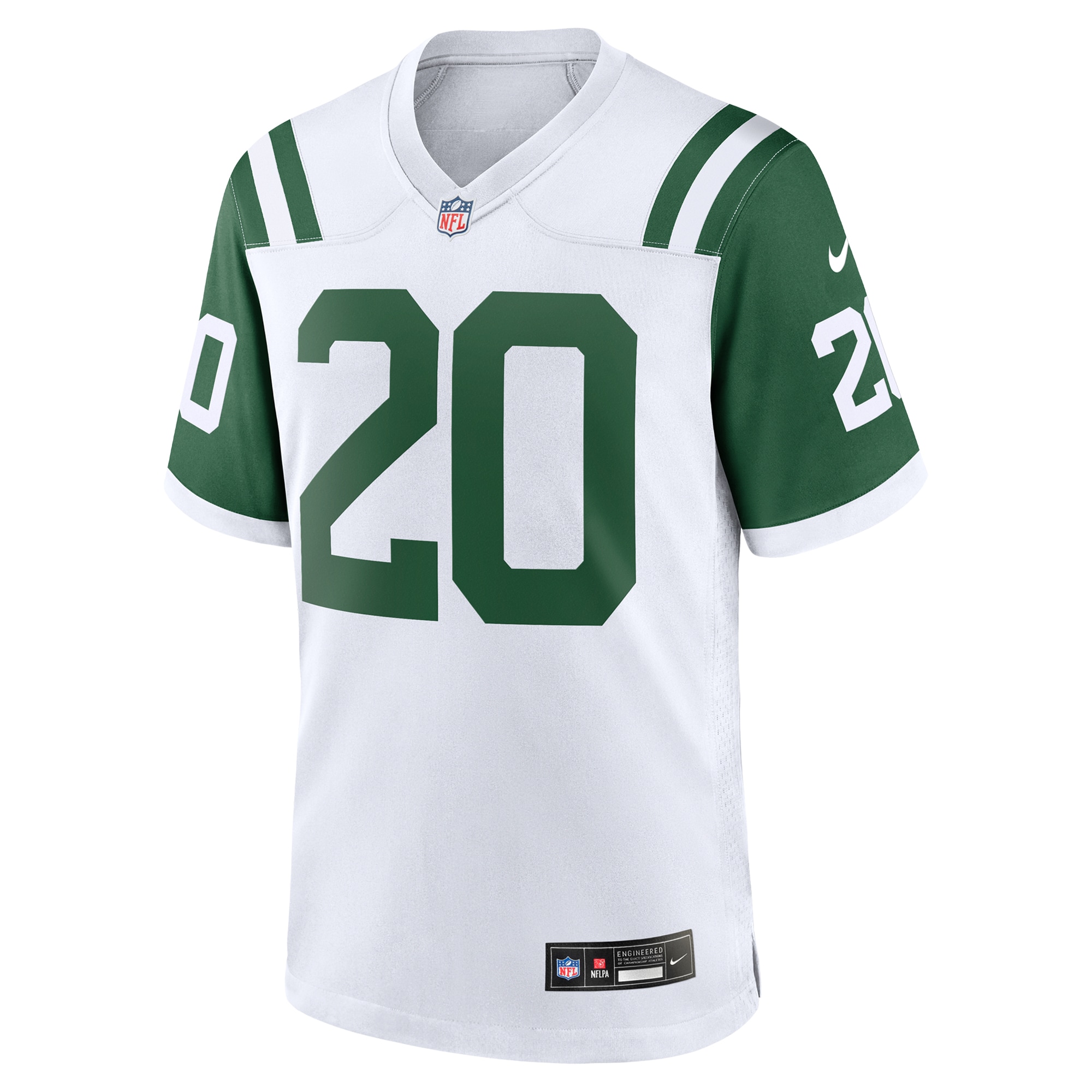 Breece Hall New York Jets Nike Classic Alternate Game Jersey – White Clowdercats