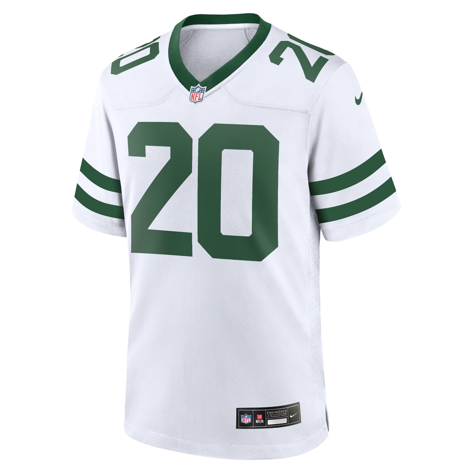 Breece Hall New York Jets Nike Game Jersey – Legacy White Clowdercats