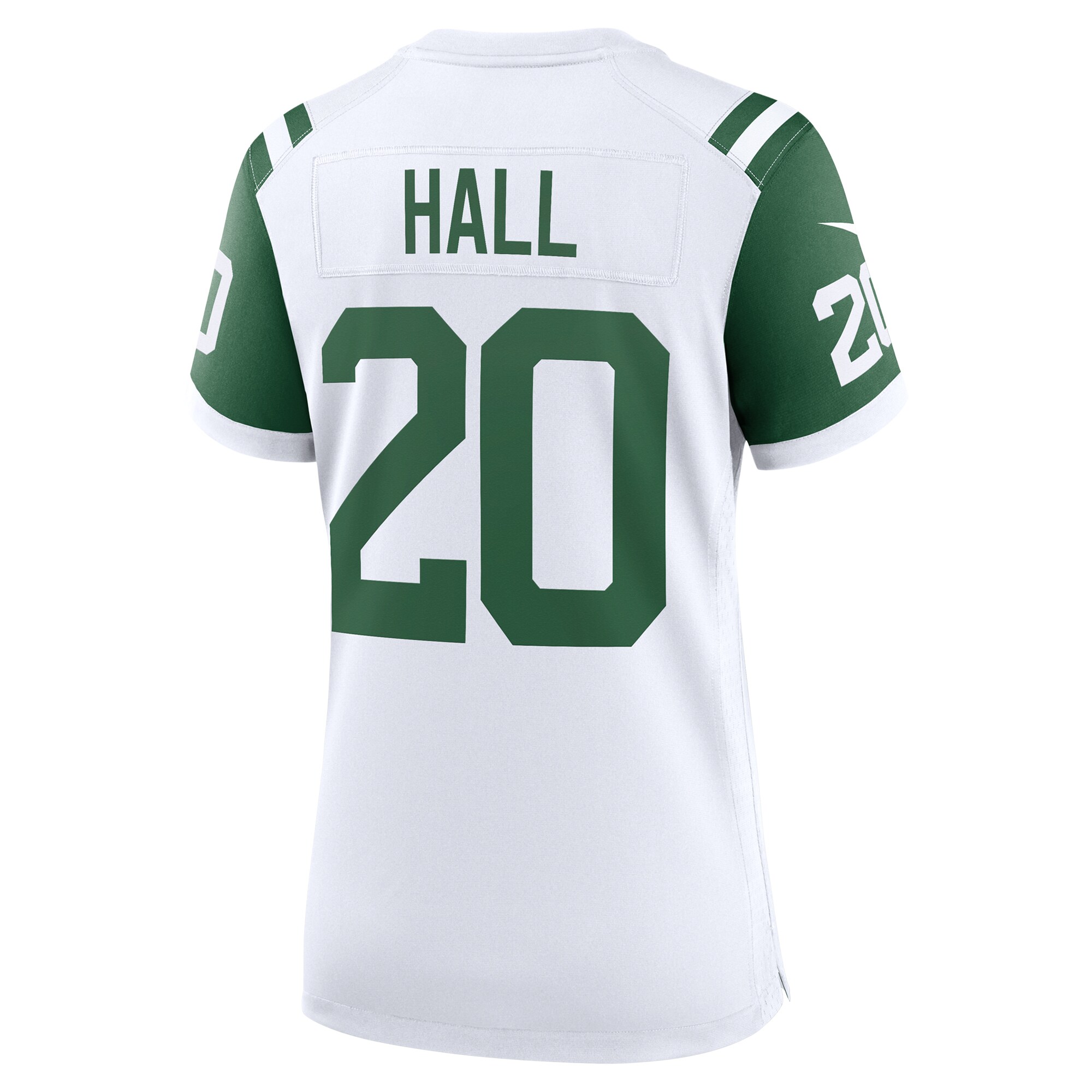 Breece Hall New York Jets Nike Women’s Classic Alternate Game Jersey – White Clowdercats