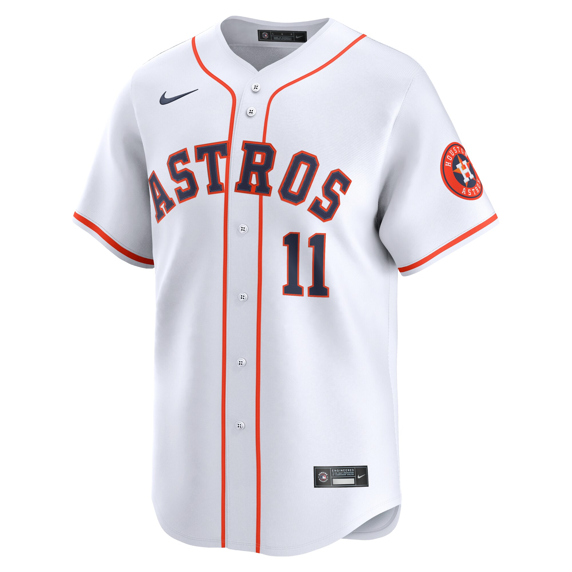Brendan Rodgers Houston Astros Nike Women’s Home Replica Jersey – White
