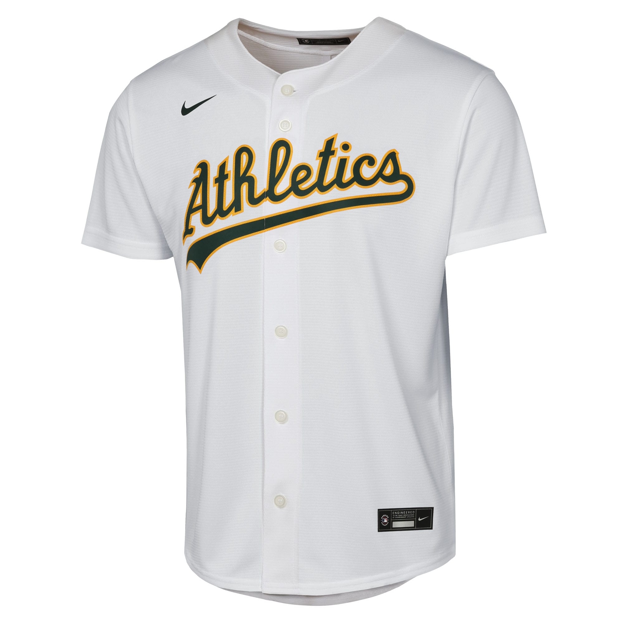 Brent Rooker Athletics Nike Youth Home Replica Jersey – White