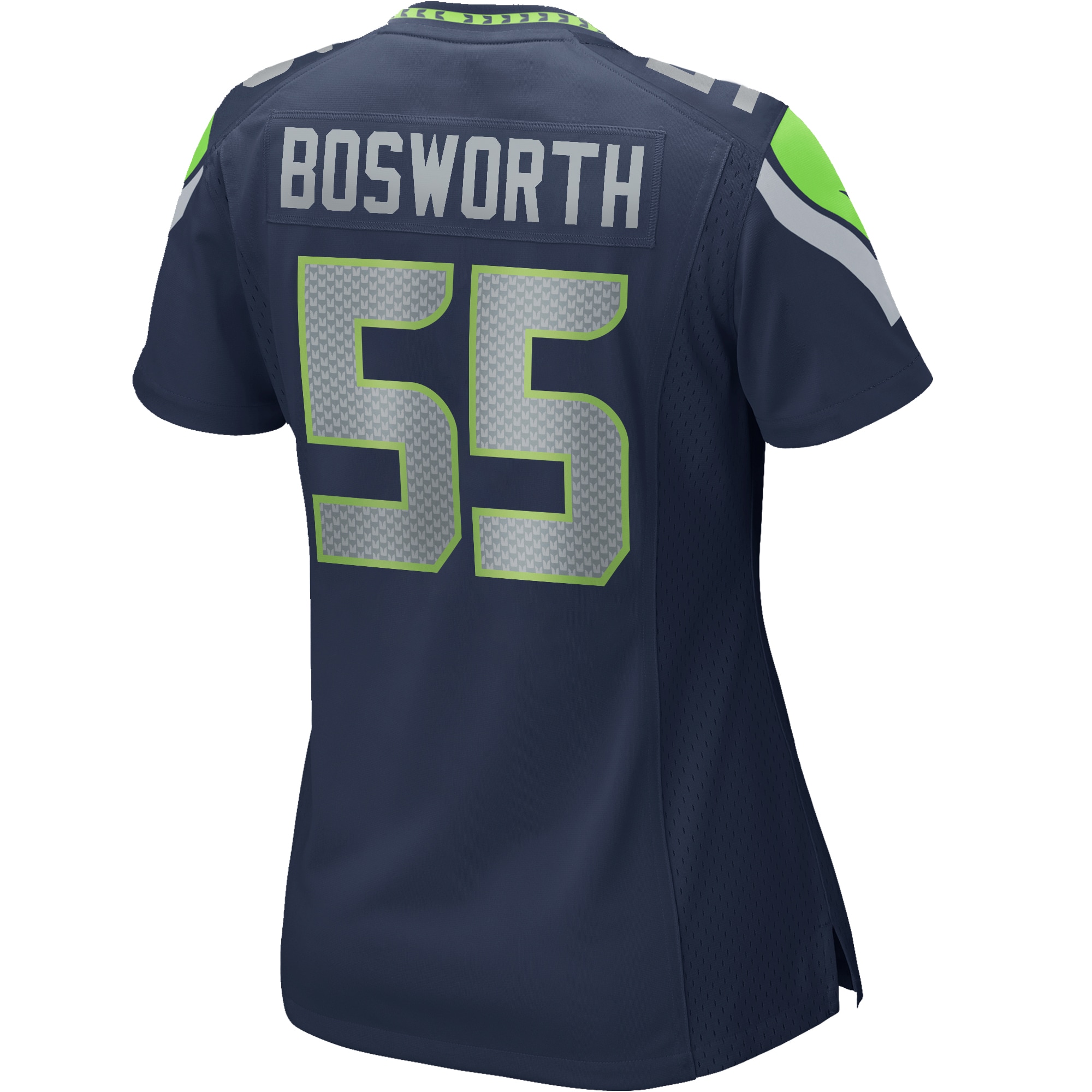 Brian Bosworth Seattle Seahawks Nike Women’s Game Retired Player Jersey – College Navy Clowdercats