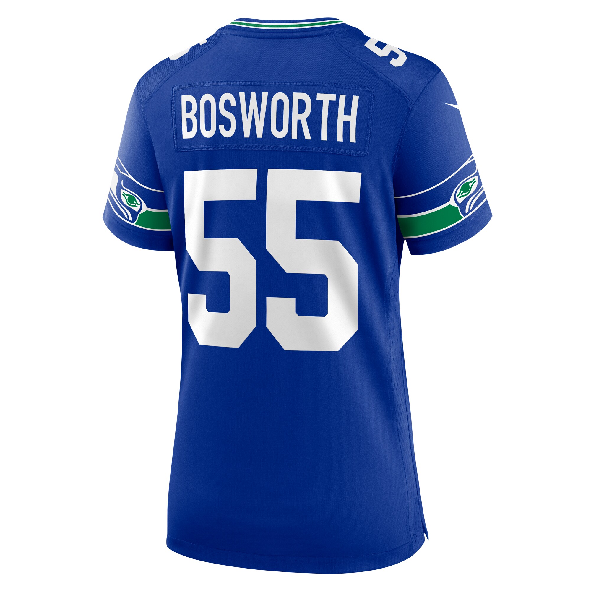 Brian Bosworth Seattle Seahawks Nike Women’s Throwback Retired Player Game Jersey – Royal Clowdercats
