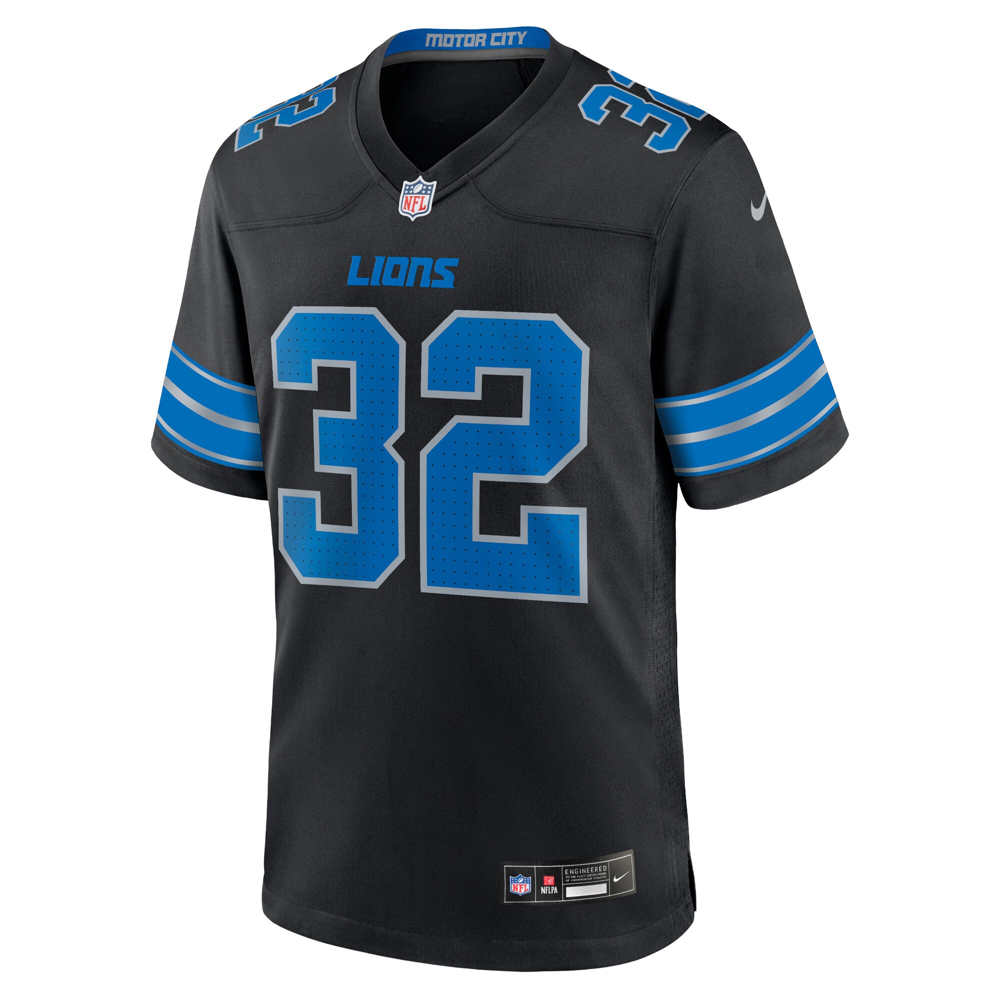 Brian Branch Detroit Lions Nike Alternate Game Jersey – Black Clowdercats
