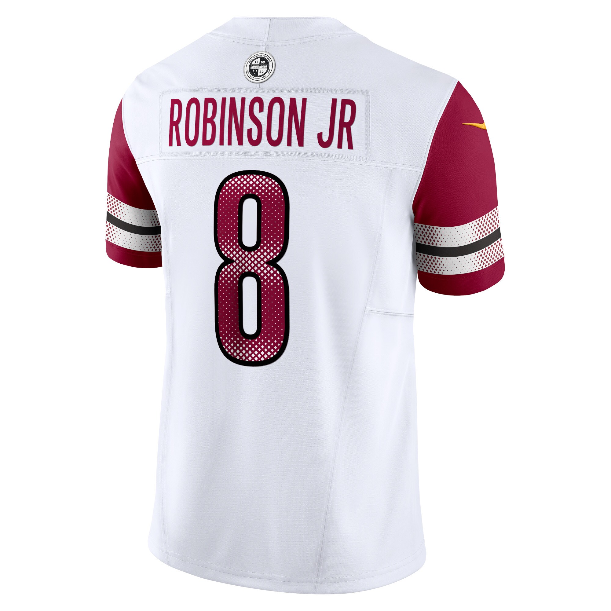 Brian Robinson Jr. Washington Commanders Nike Vapor F.U.S.E. Limited Jersey – White Clowdercats