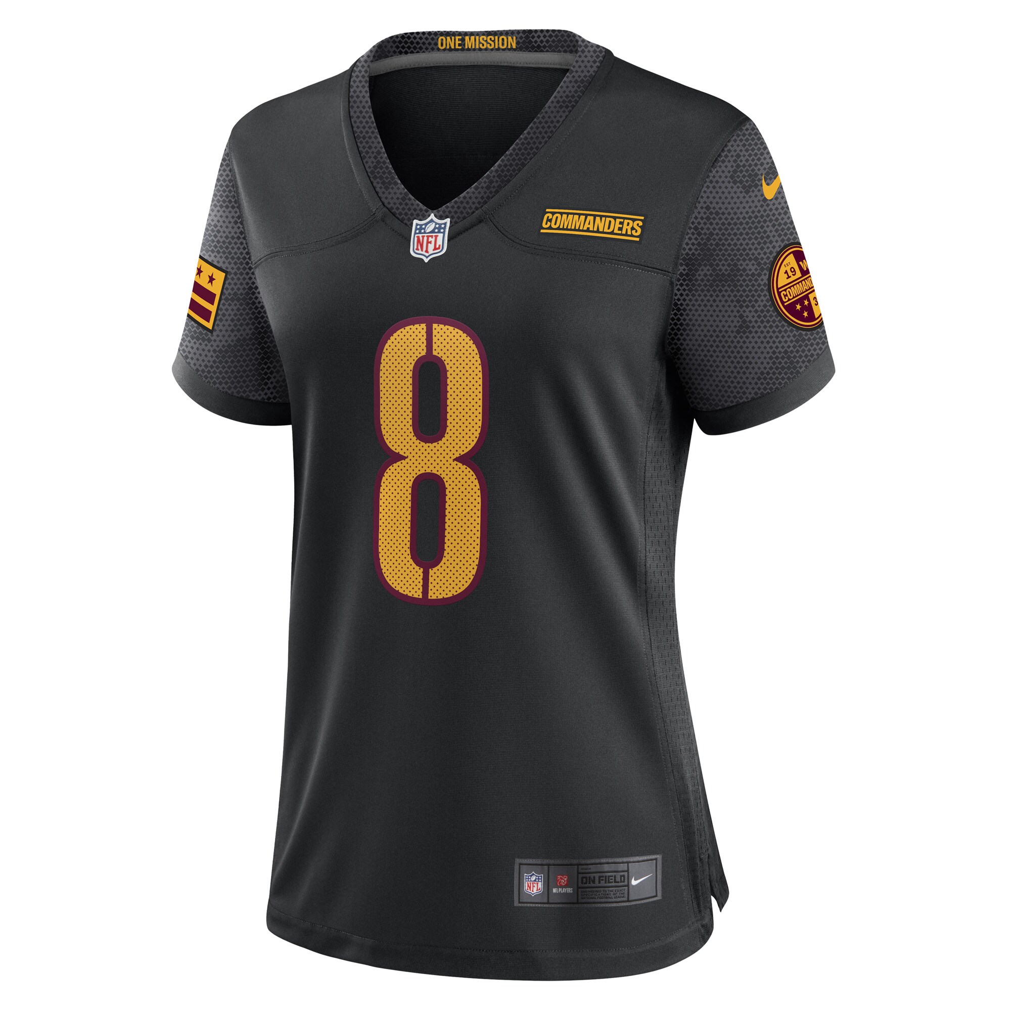 Brian Robinson Jr. Washington Commanders Nike Women’s Player Jersey – Black Clowdercats