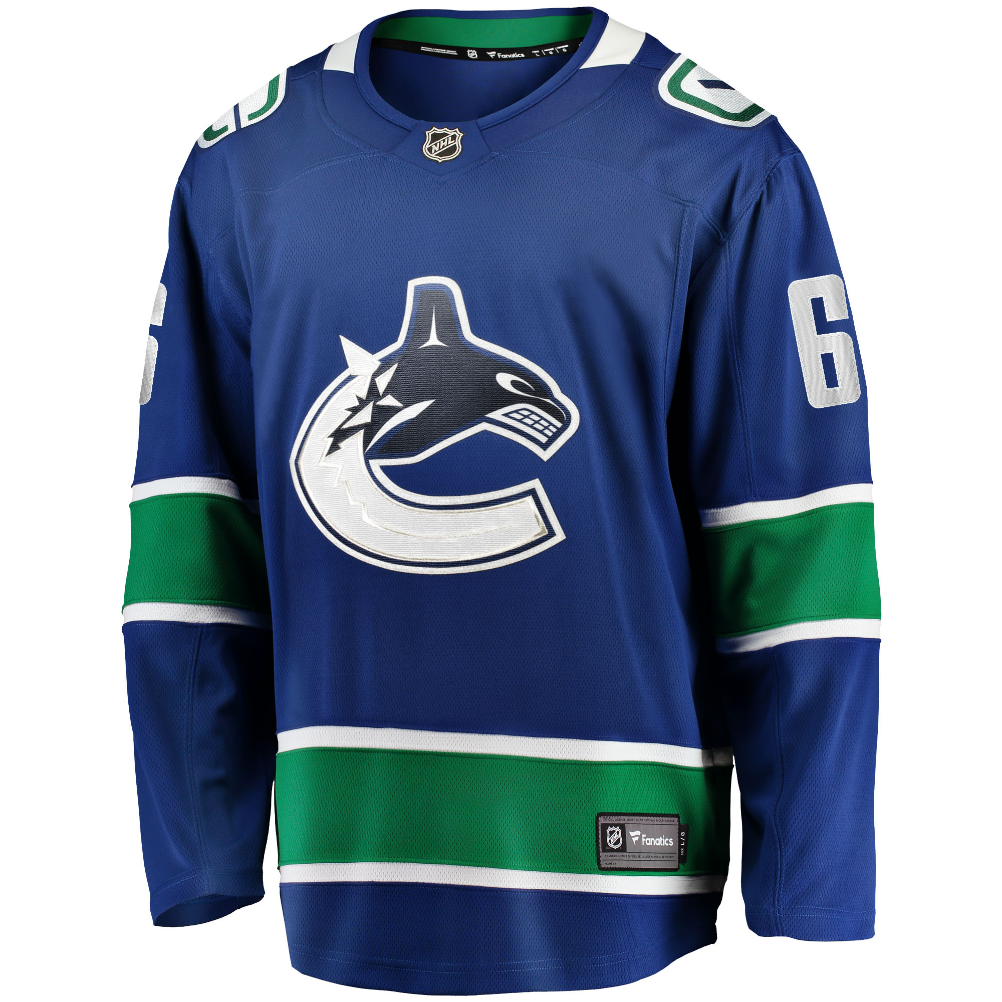 Brock Boeser Vancouver Canucks Fanatics Home Breakaway Jersey – Blue Clowdercats