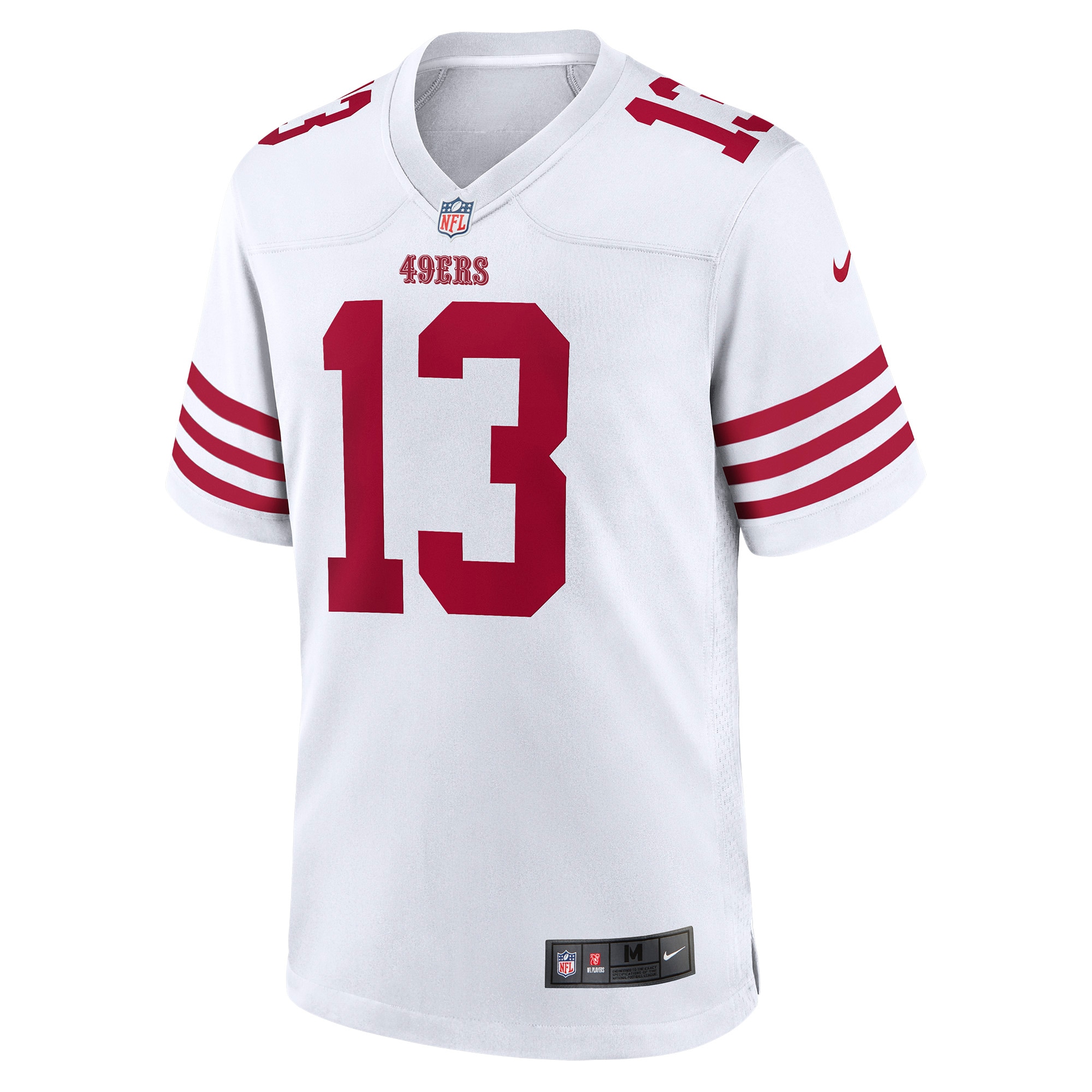 Brock Purdy San Francisco 49ers Nike Game Player Jersey – White Clowdercats