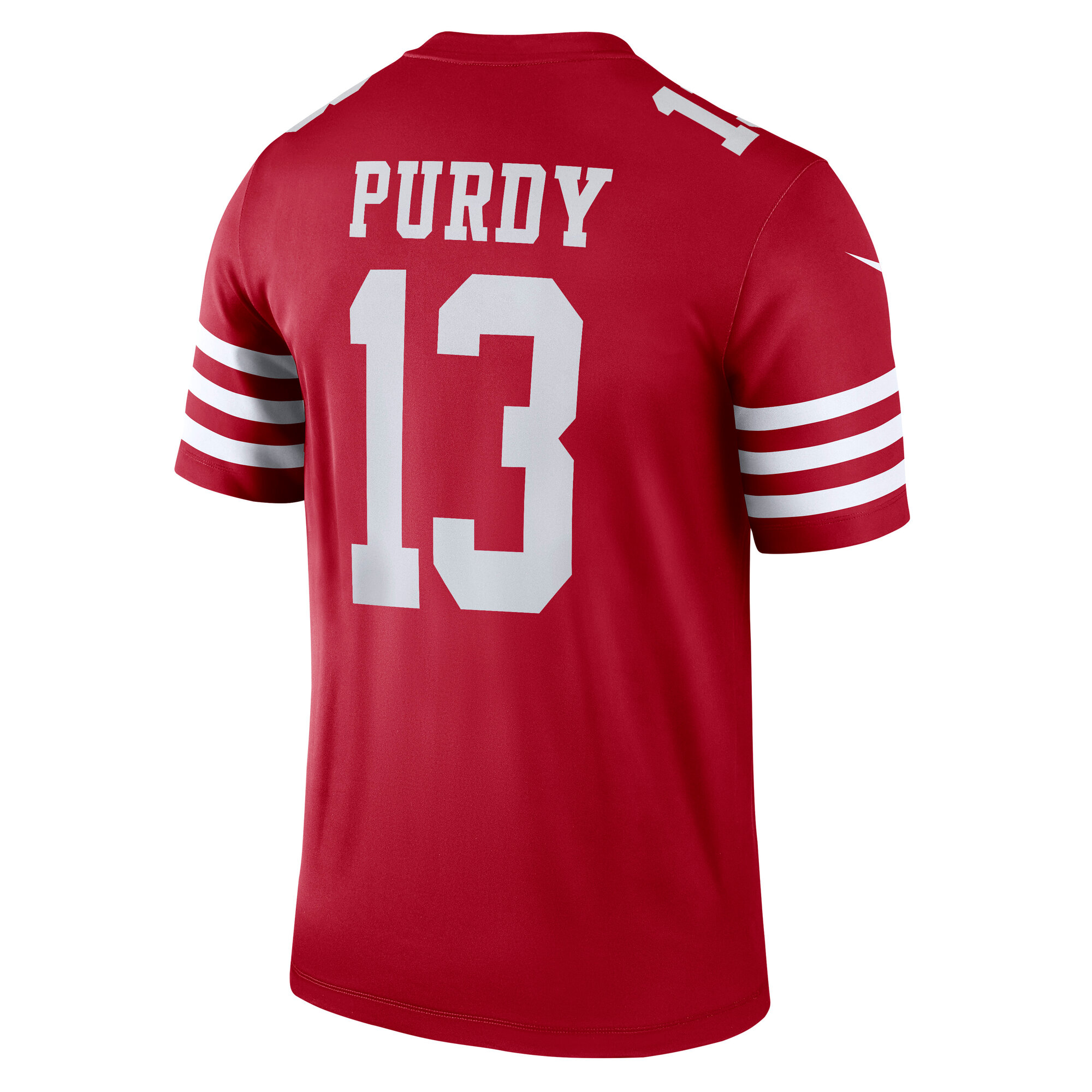 Brock Purdy San Francisco 49ers Nike Legend Player Performance Top – Scarlet Clowdercats