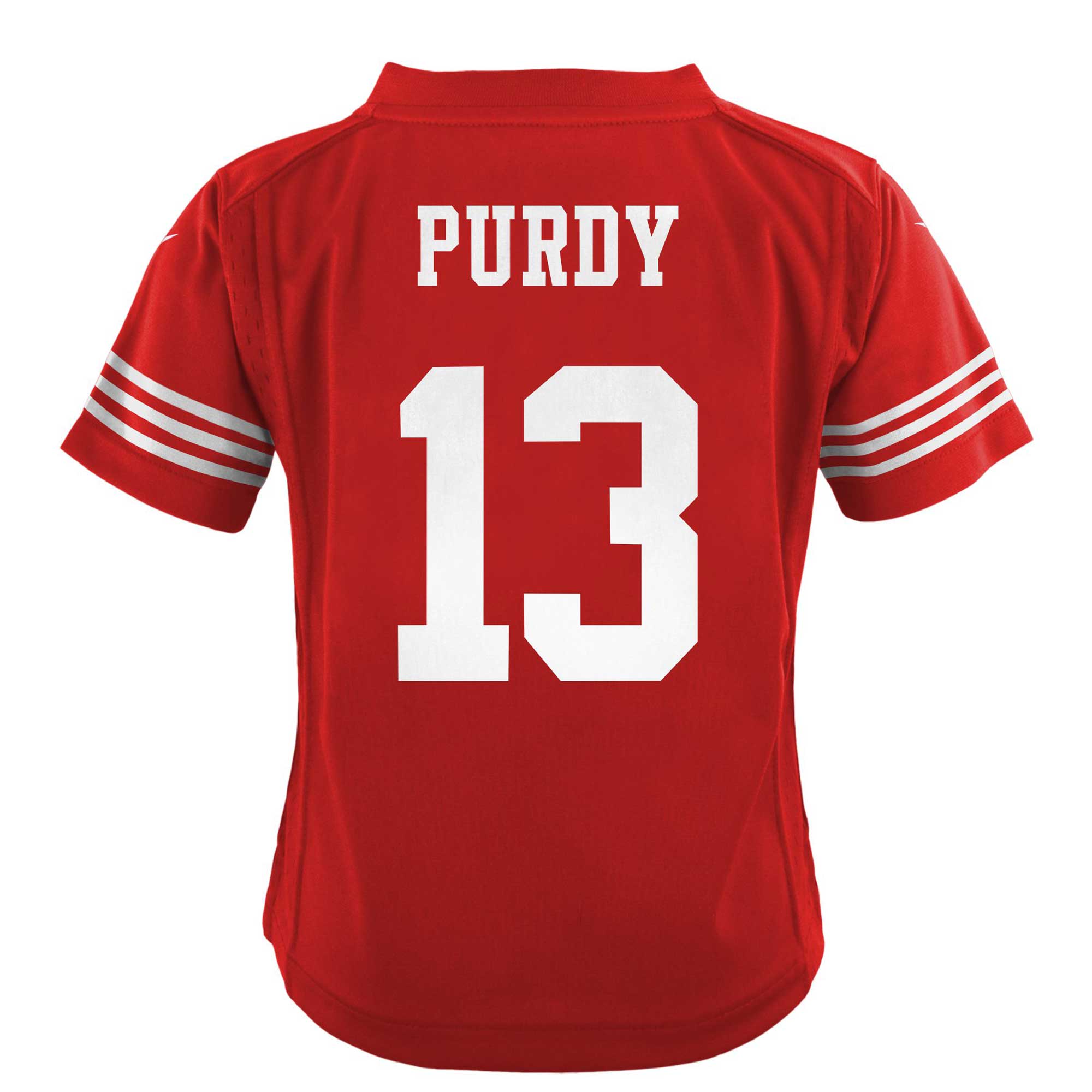 Brock Purdy San Francisco 49ers Nike Preschool Player Game Jersey – Scarlet Clowdercats