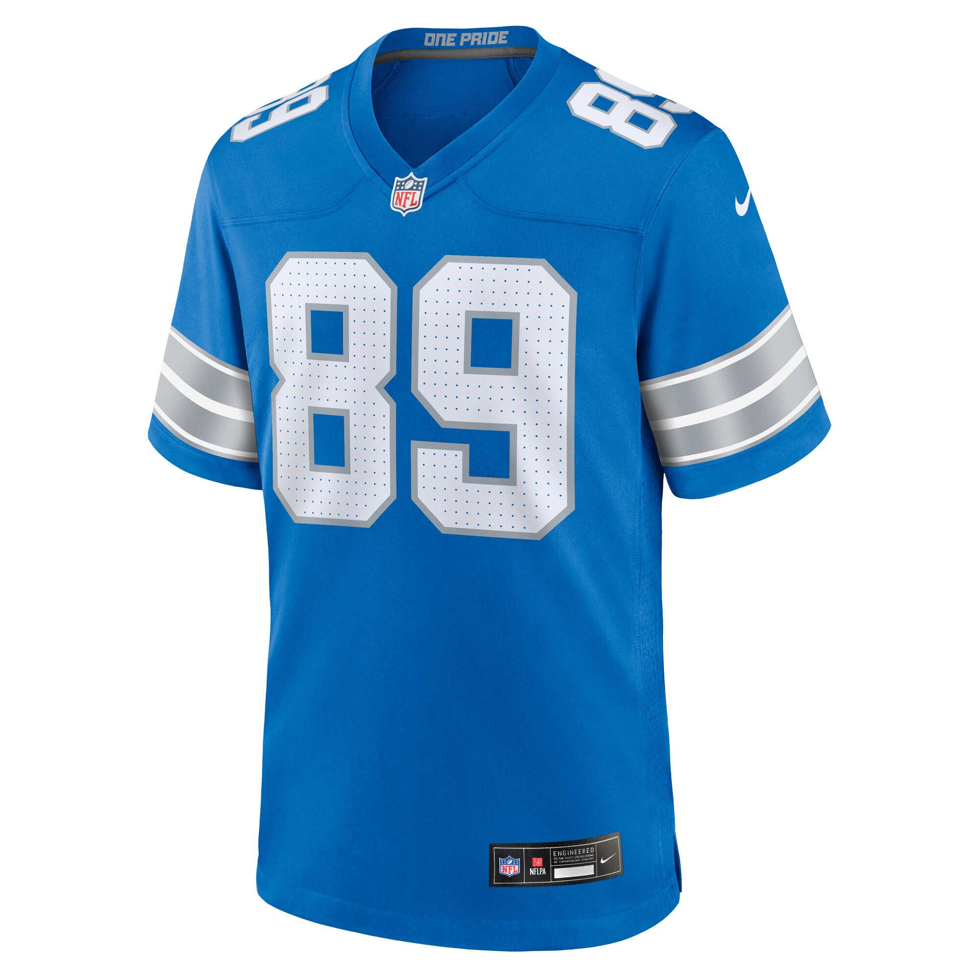Brock Wright Detroit Lions Nike Team Game Jersey – Blue Clowdercats