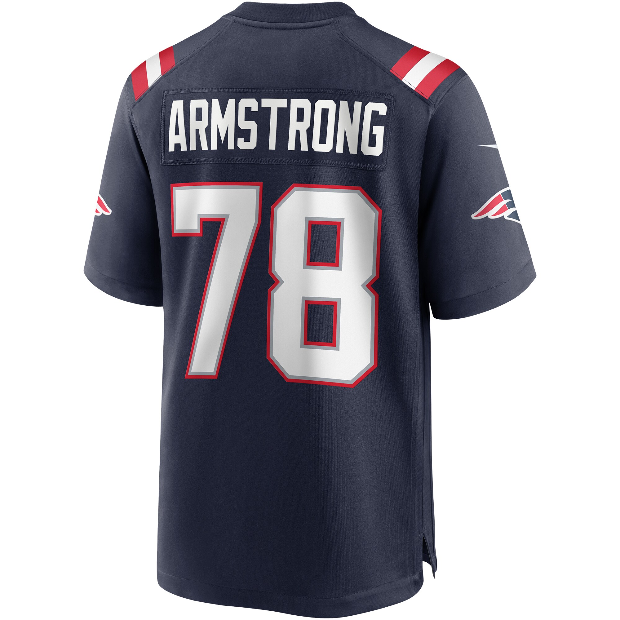 Bruce Armstrong New England Patriots Nike Game Retired Player Jersey – Navy Clowdercats