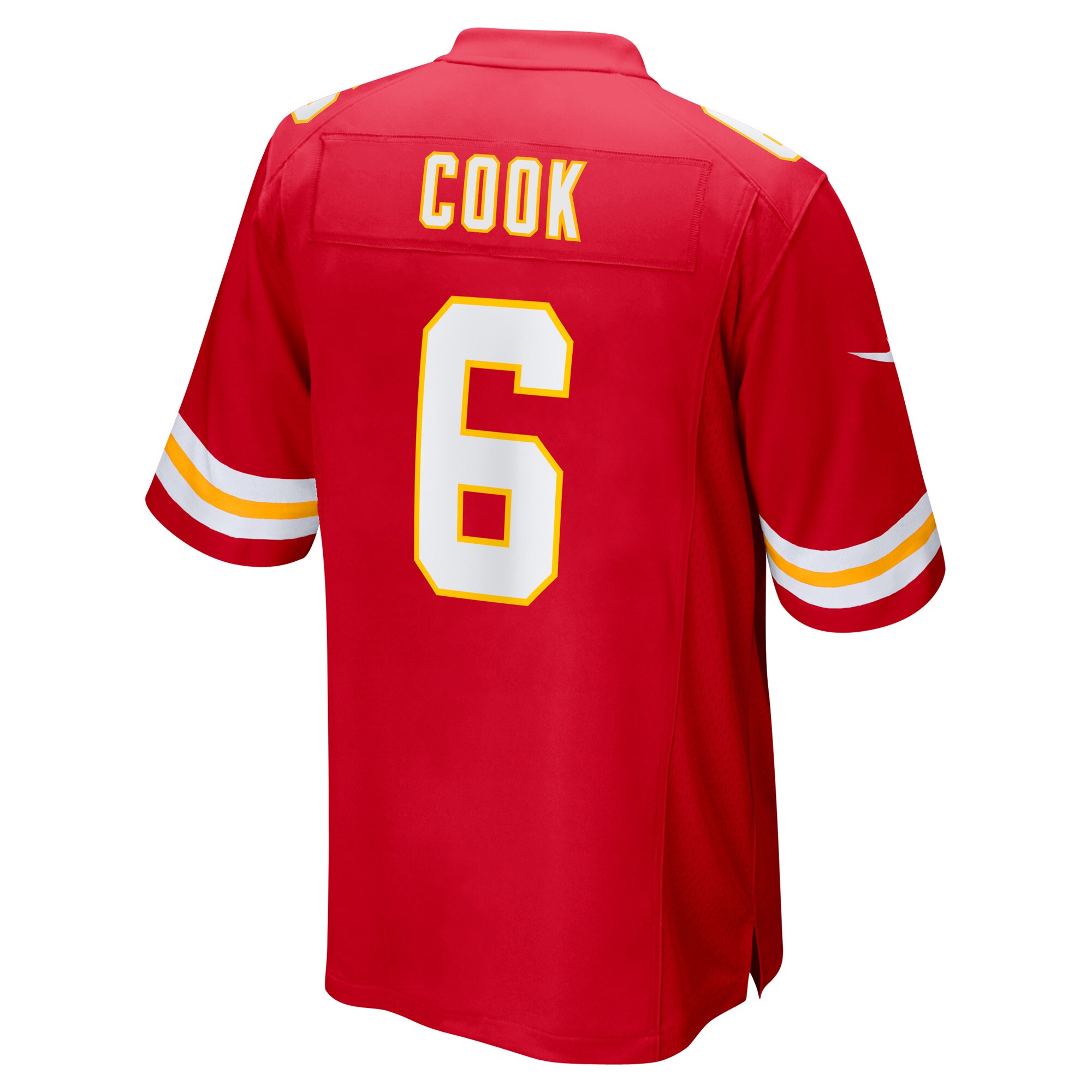 Bryan Cook Kansas City Chiefs Nike Game Player Jersey – Red Clowdercats