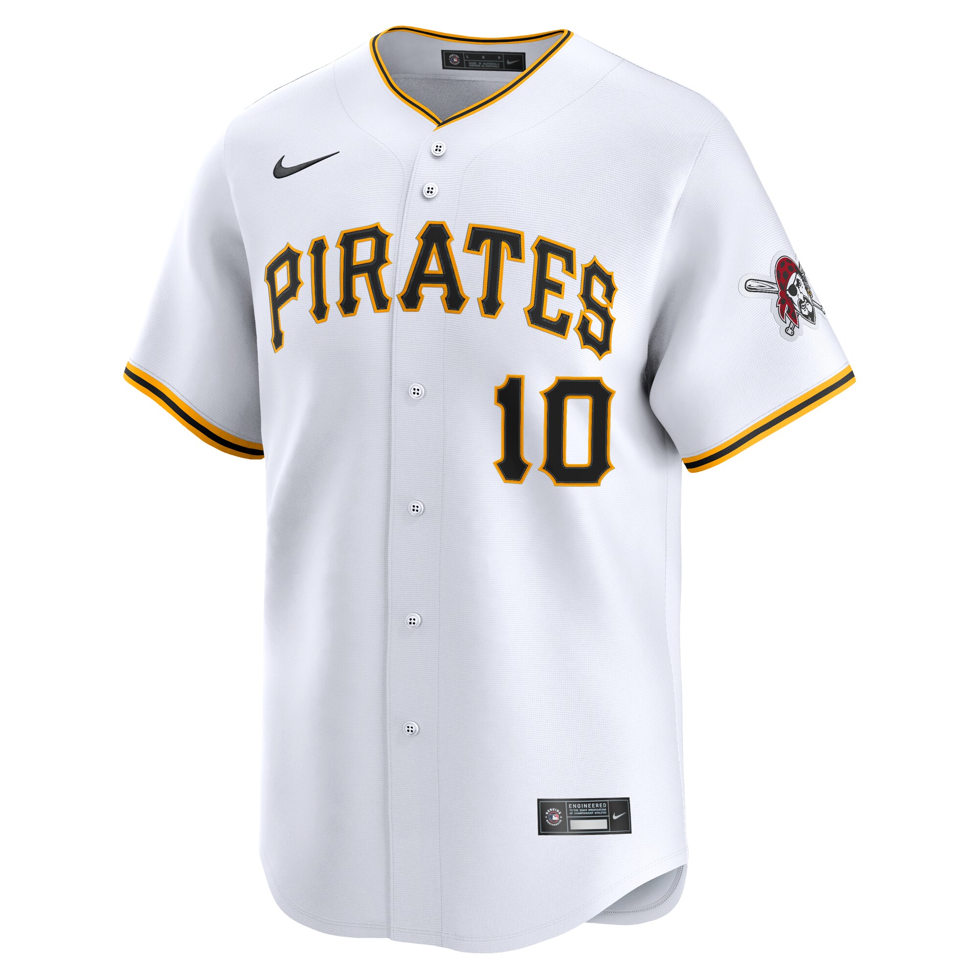 Bryan Reynolds Pittsburgh Pirates Nike Home Limited Player Jersey – White