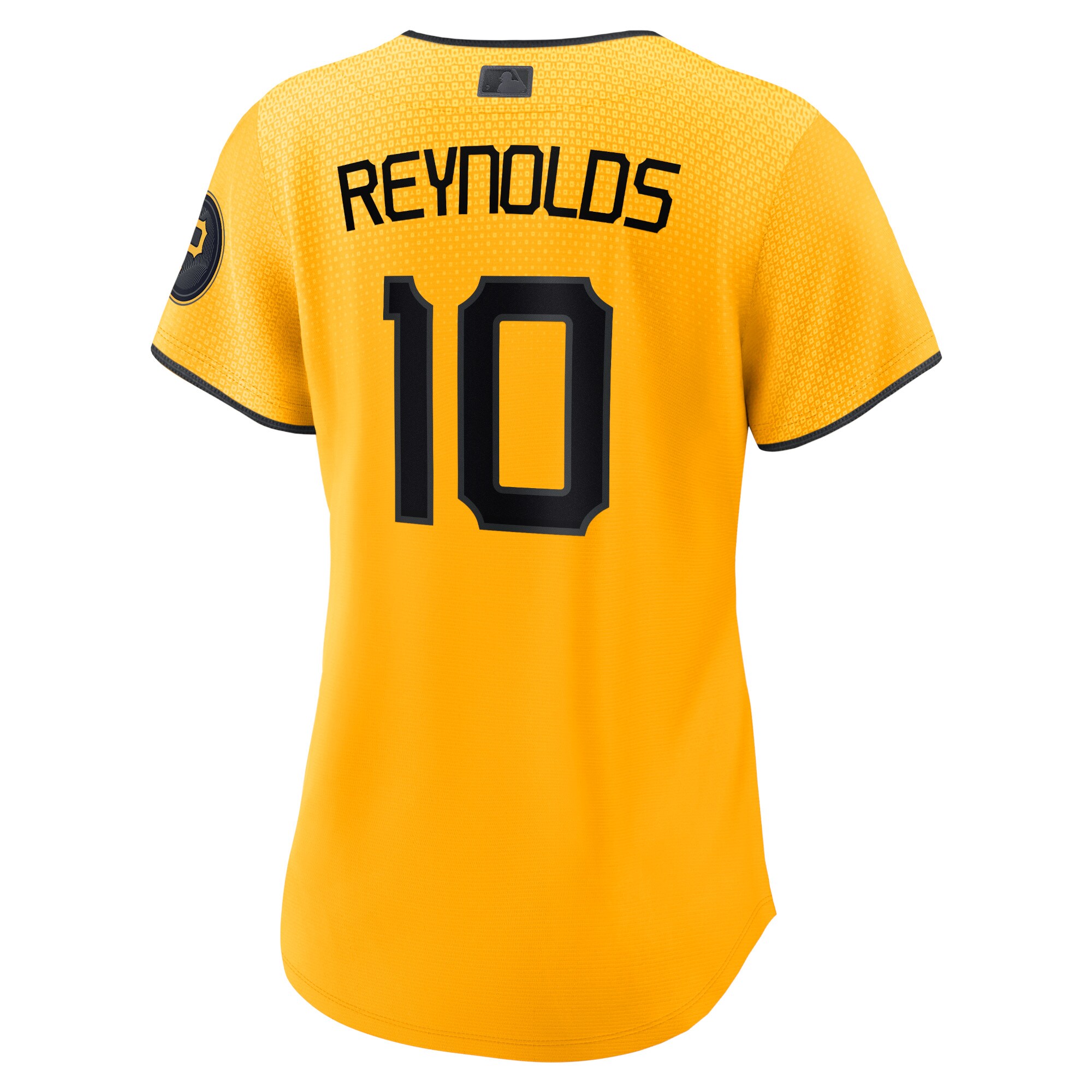 Bryan Reynolds Pittsburgh Pirates Nike Women’s City Connect Replica Player Jersey – Gold