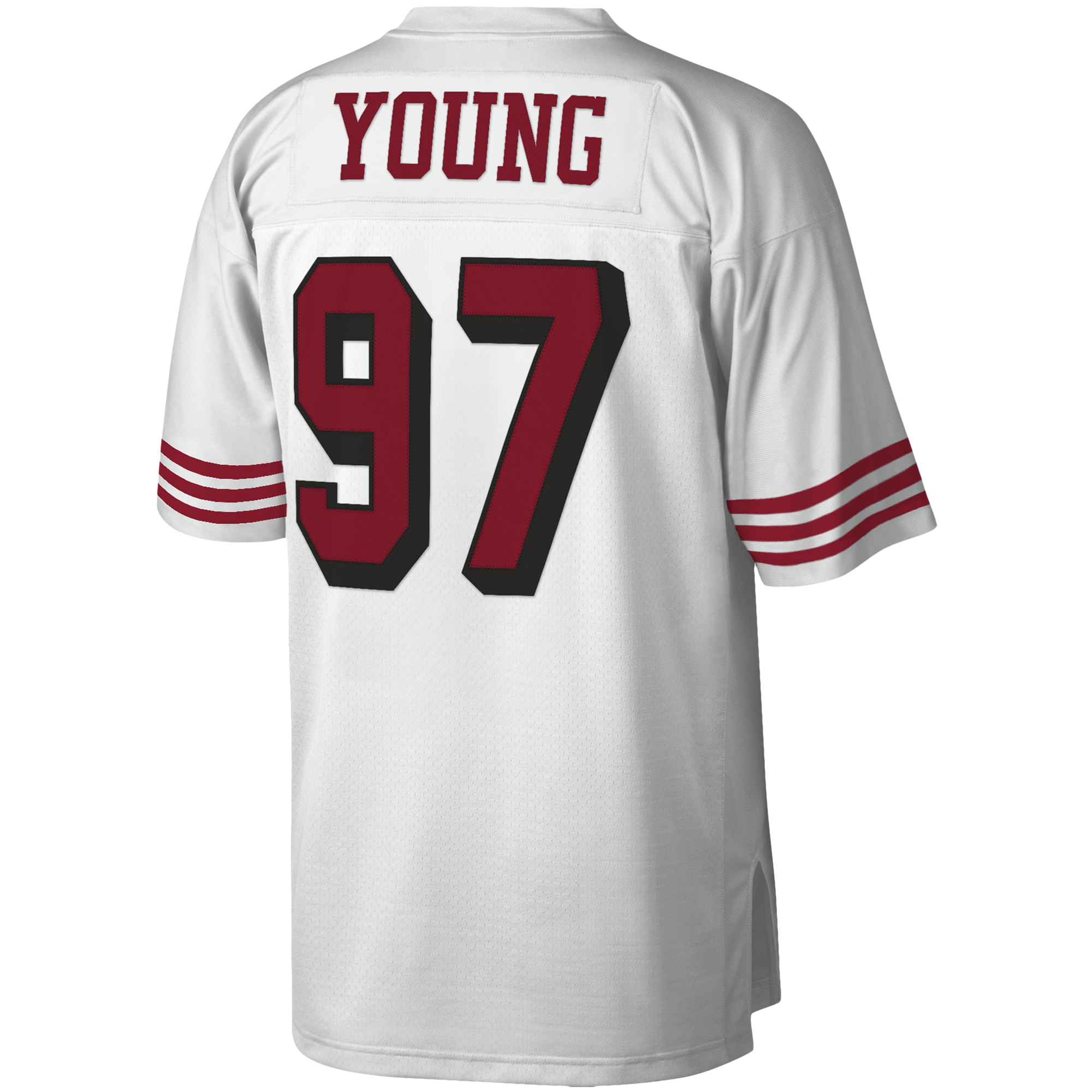 Bryant Young San Francisco 49ers Mitchell & Ness Legacy Replica Jersey – White Clowdercats