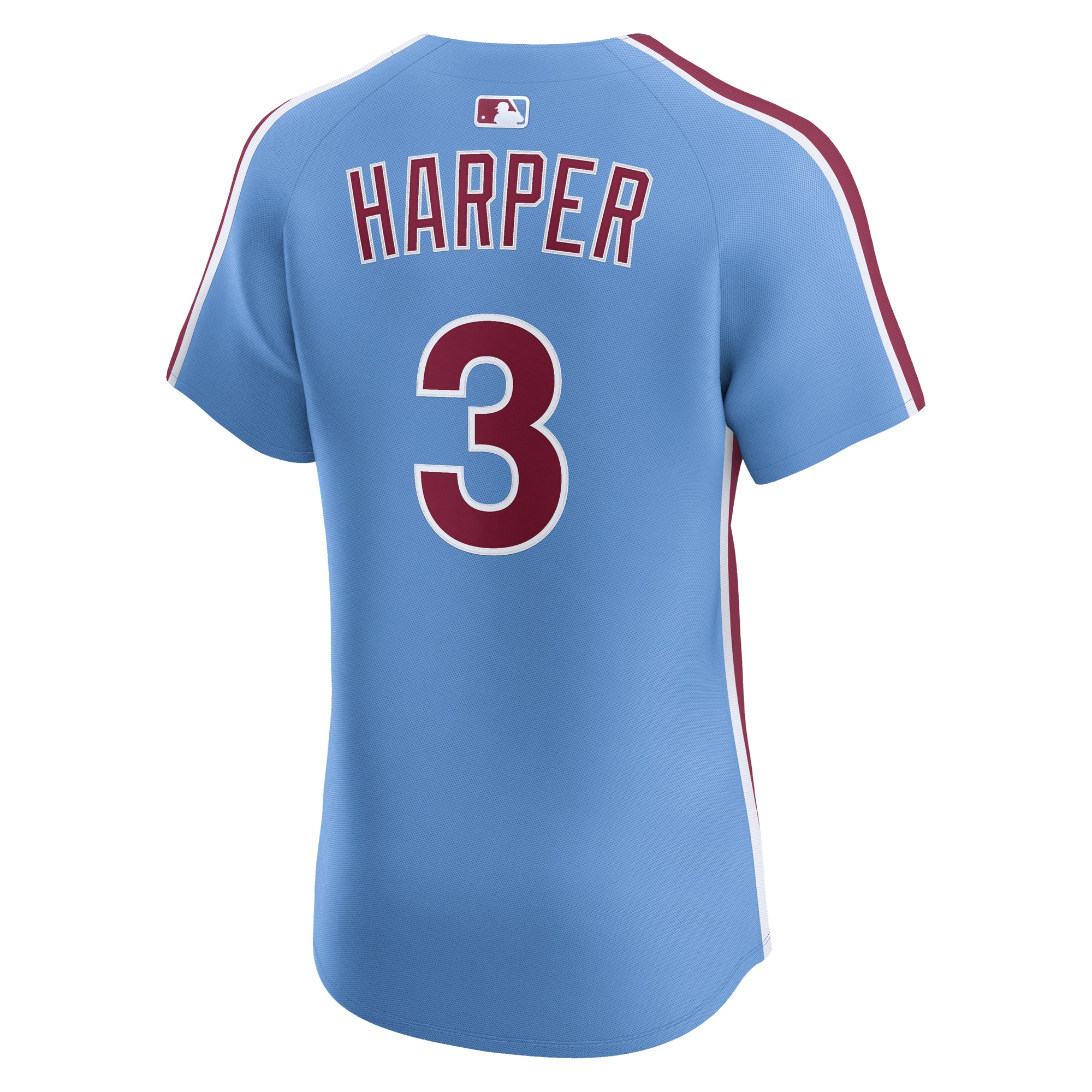 Bryce Harper Philadelphia Phillies Nike Alternate Elite Jersey – Light Blue