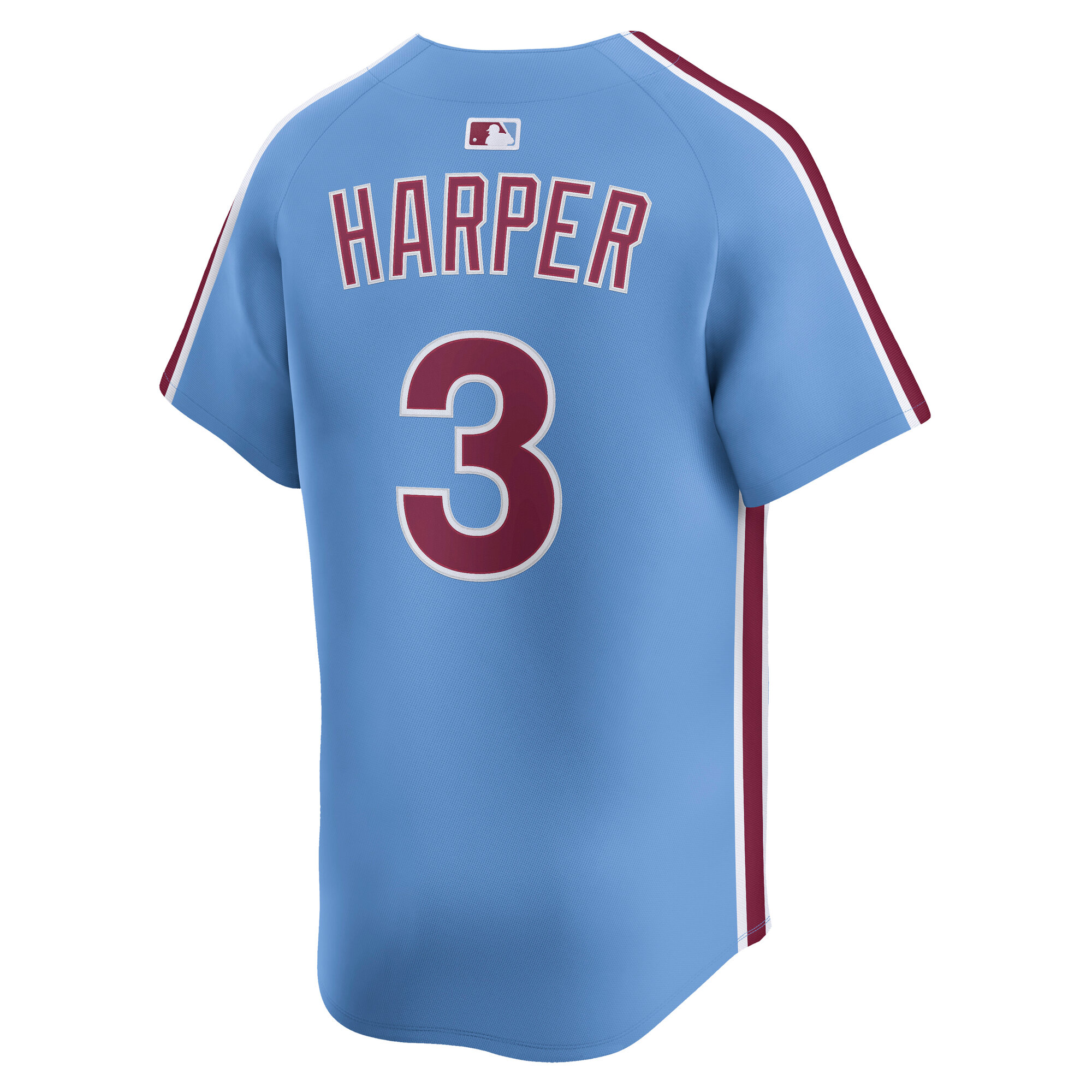 Bryce Harper Philadelphia Phillies Nike Alternate Limited Player Jersey – Light Blue