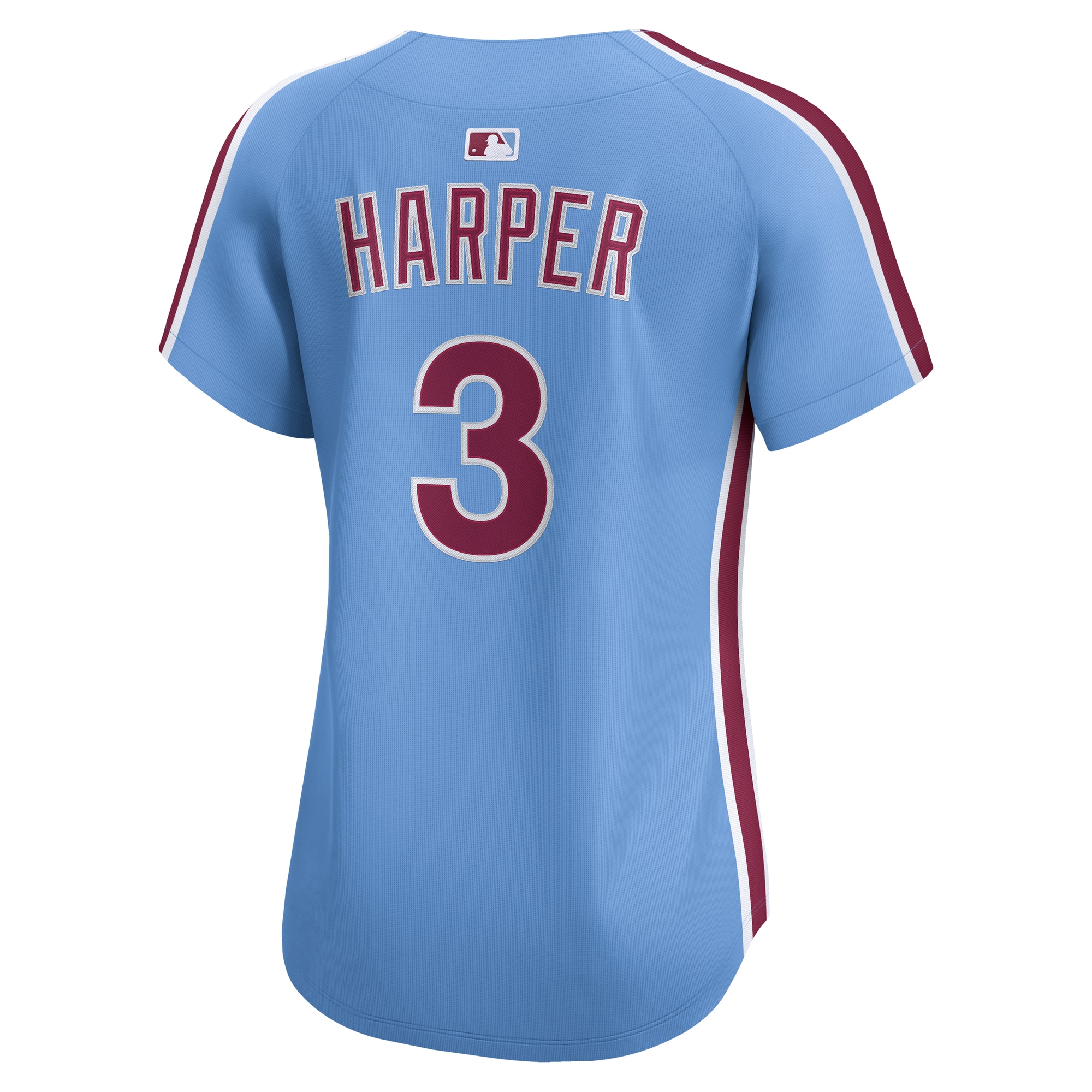 Bryce Harper Philadelphia Phillies Nike Women’s Alternate Limited Player Jersey – Light Blue