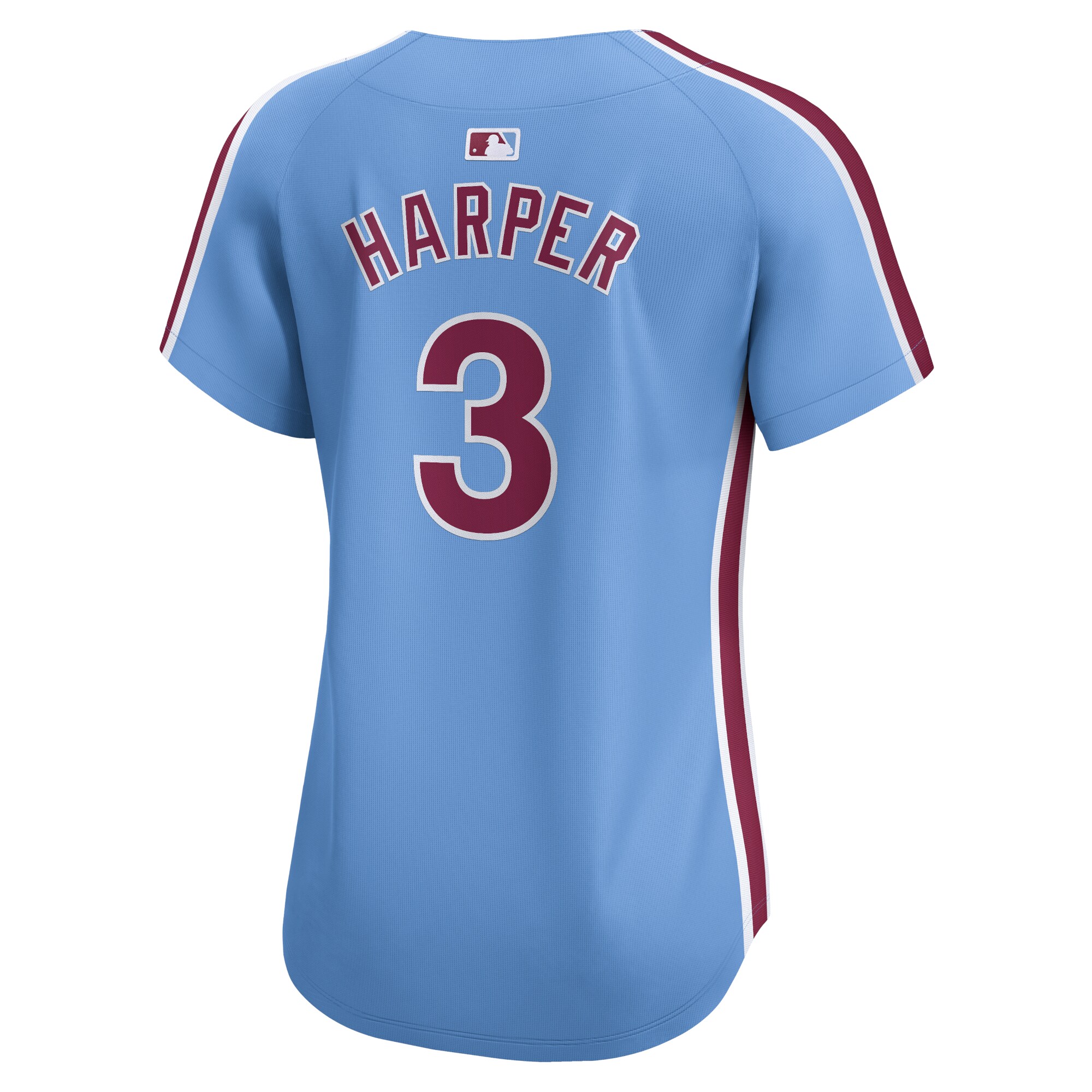 Bryce Harper Philadelphia Phillies Nike Women’s Alternate Limited Player Jersey – Light Blue