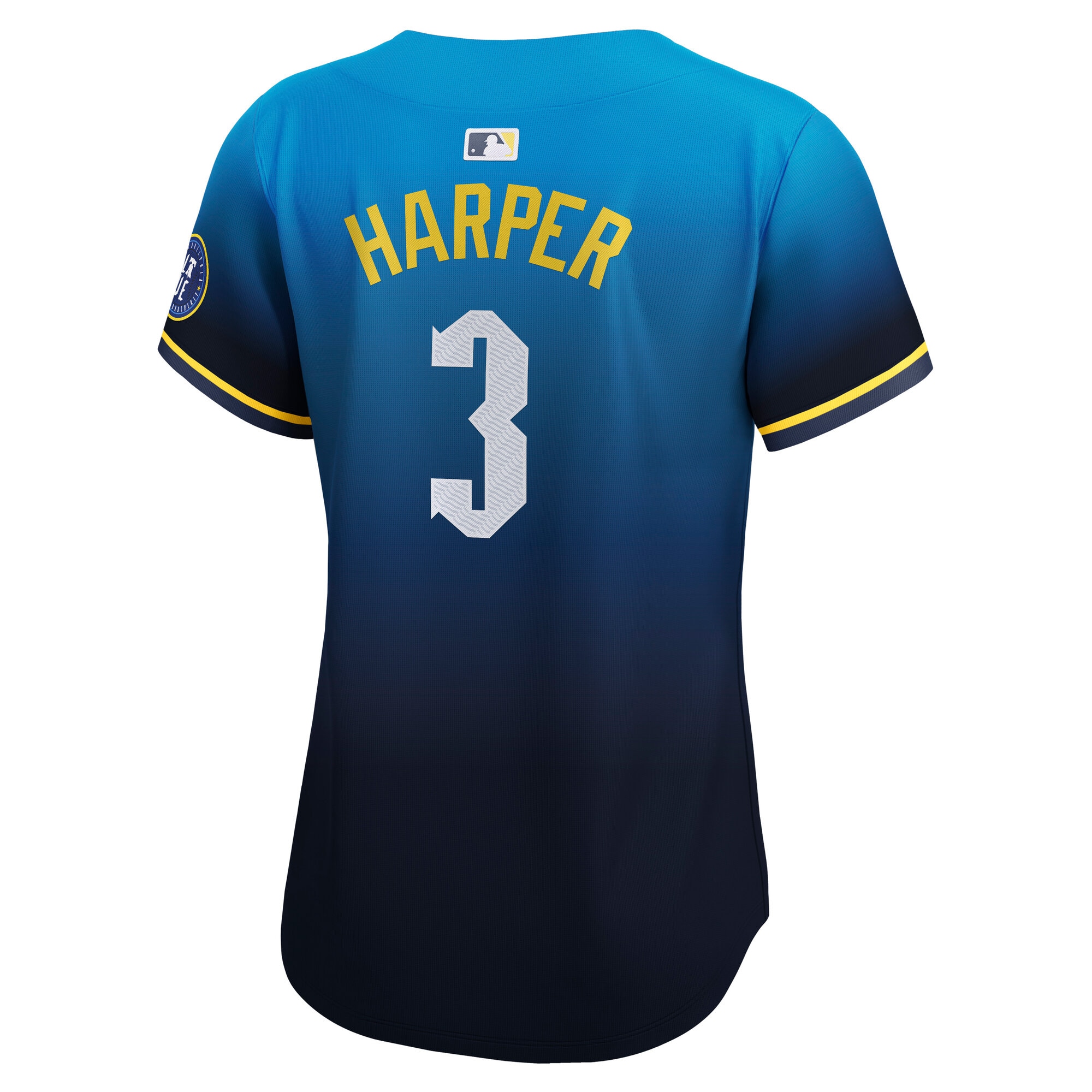 Bryce Harper Philadelphia Phillies Nike Women’s City Connect Limited Player Jersey – Blue