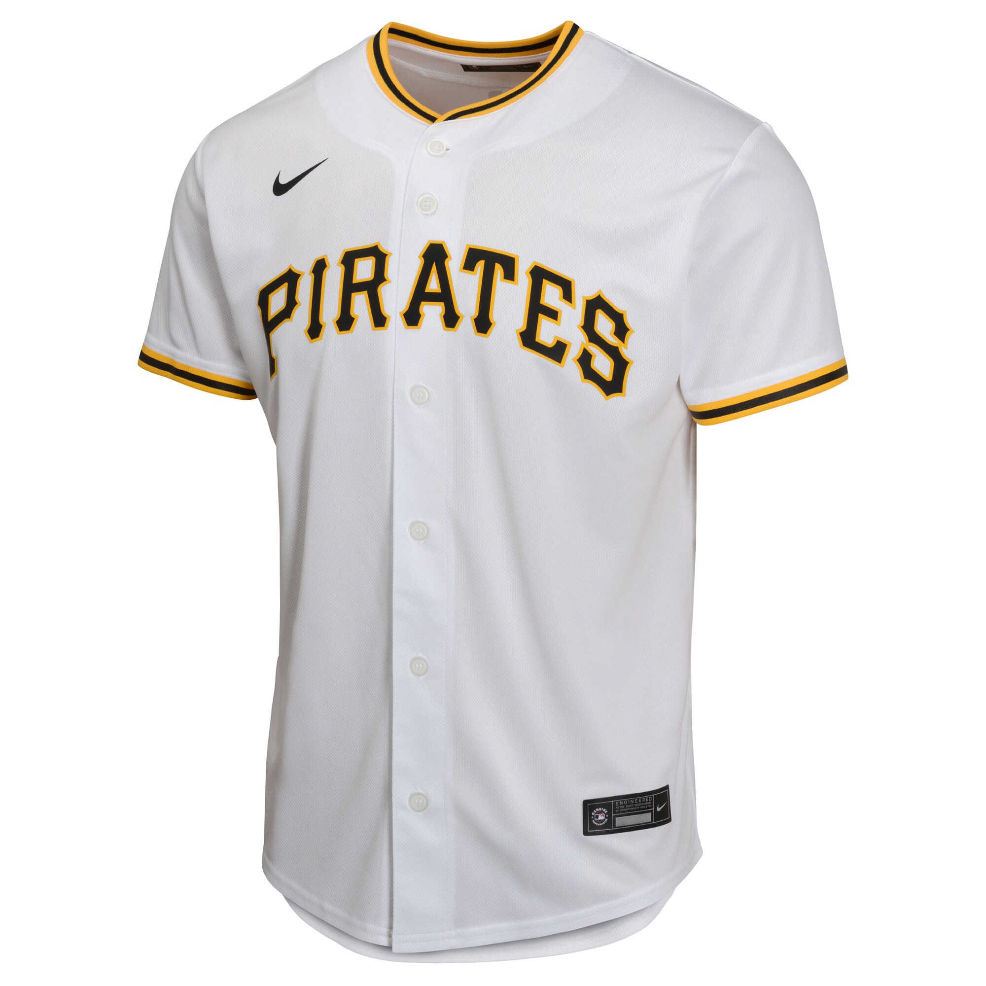 Bubba Chandler Pittsburgh Pirates Nike Youth Home Player Game Jersey – White