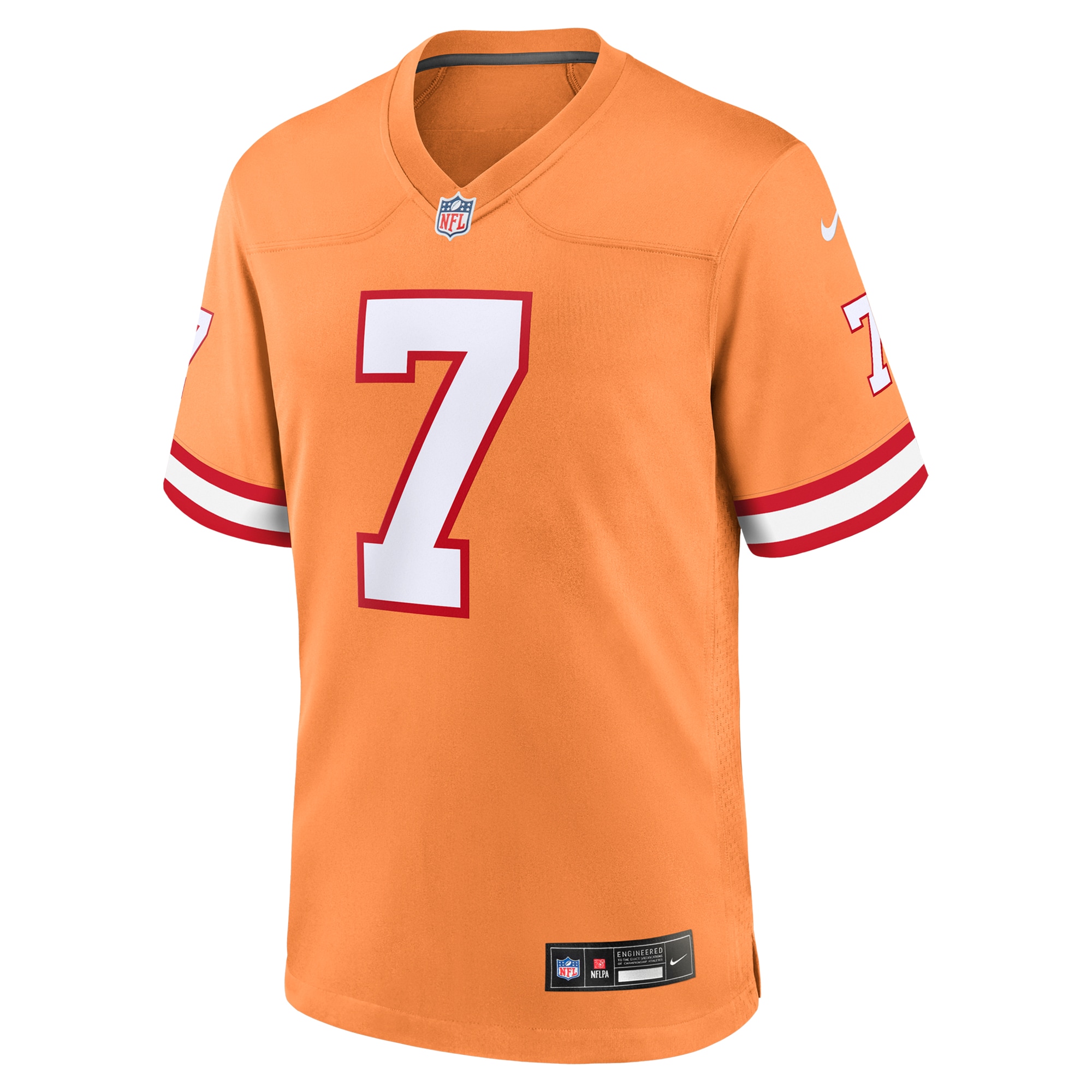 Bucky Irving Tampa Bay Buccaneers Nike Alternate Game Jersey – Orange Clowdercats