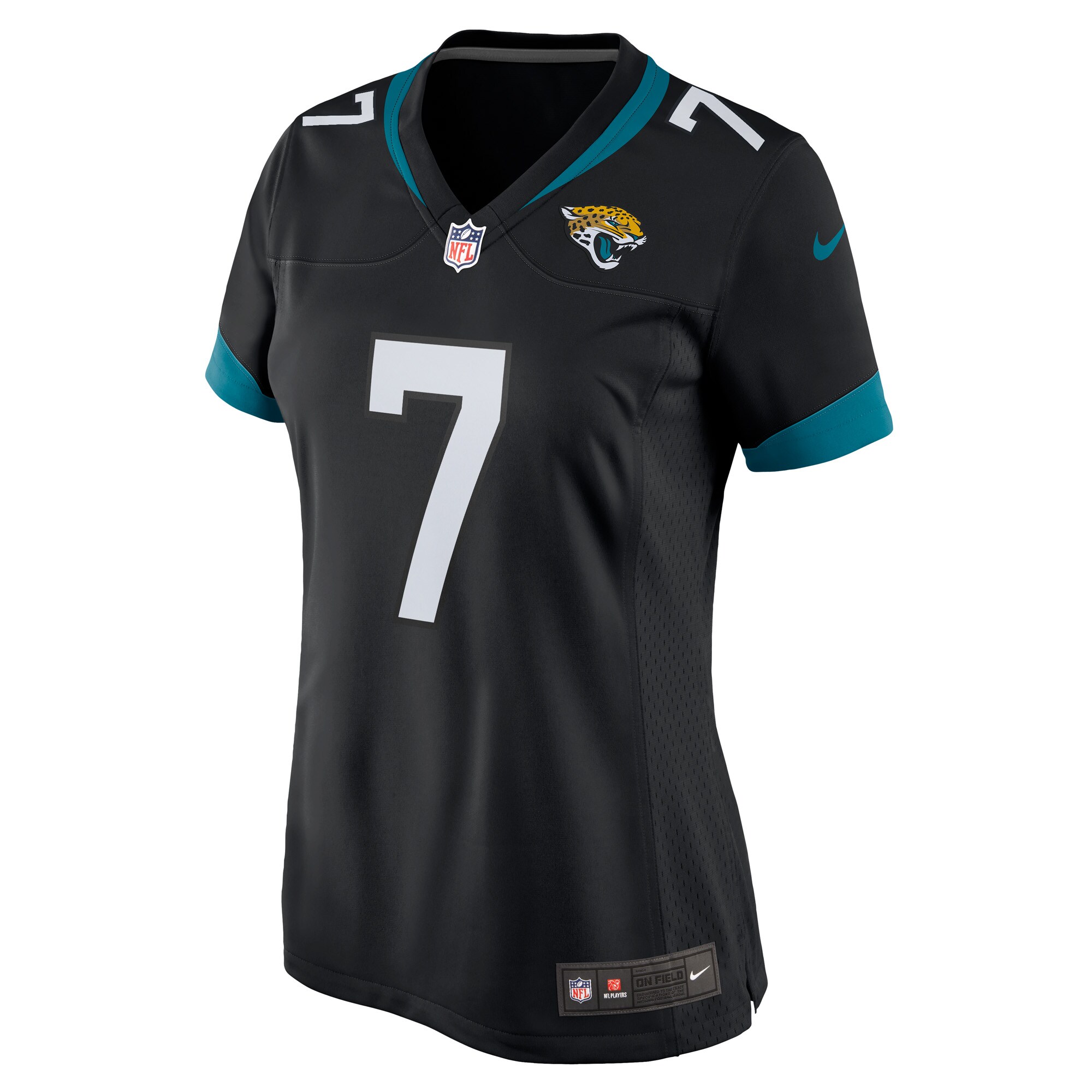 Byron Leftwich Jacksonville Jaguars Nike Women’s Alternate Retired Player Game Jersey – Black Clowdercats