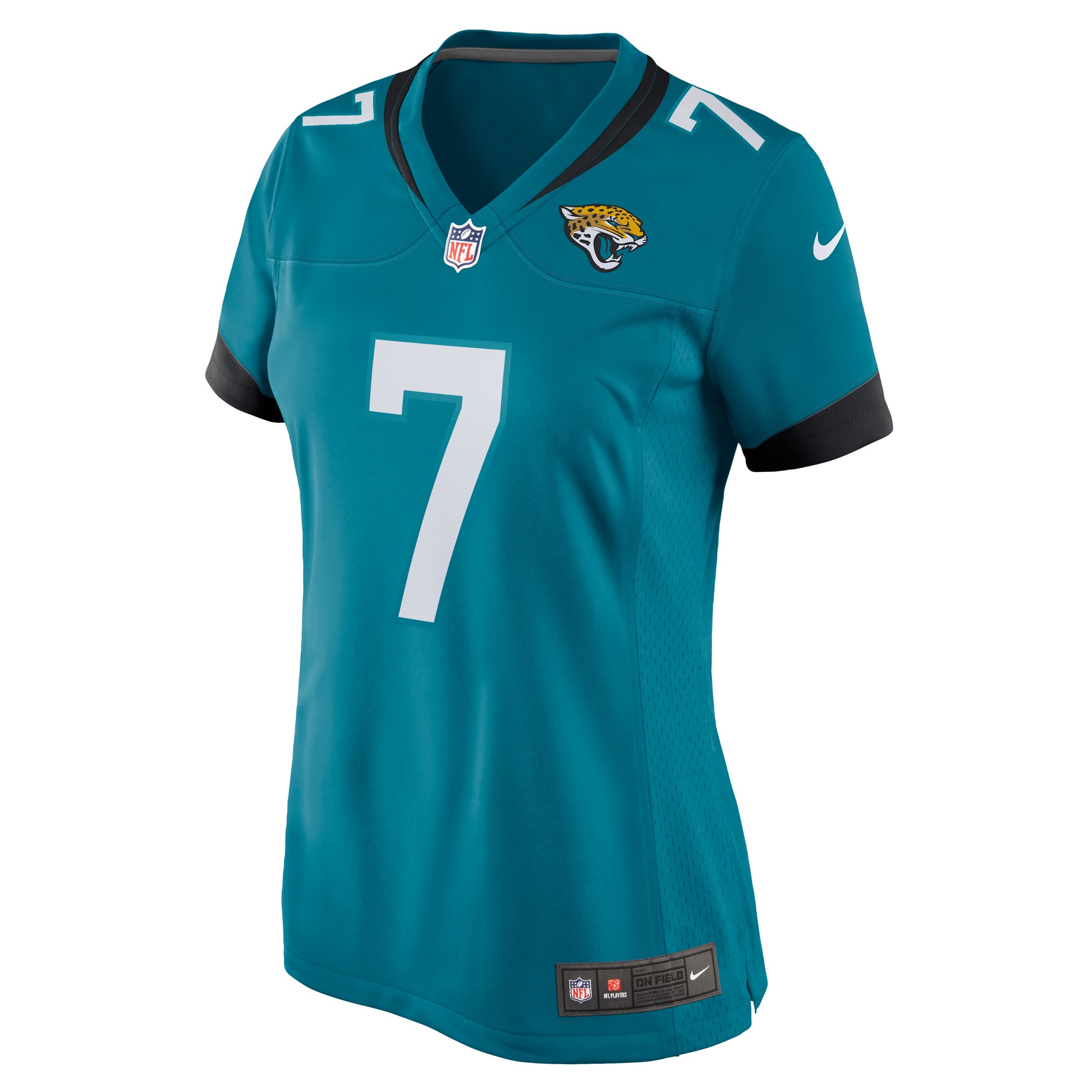Byron Leftwich Jacksonville Jaguars Nike Women’s Retired Player Game Jersey – Teal Clowdercats