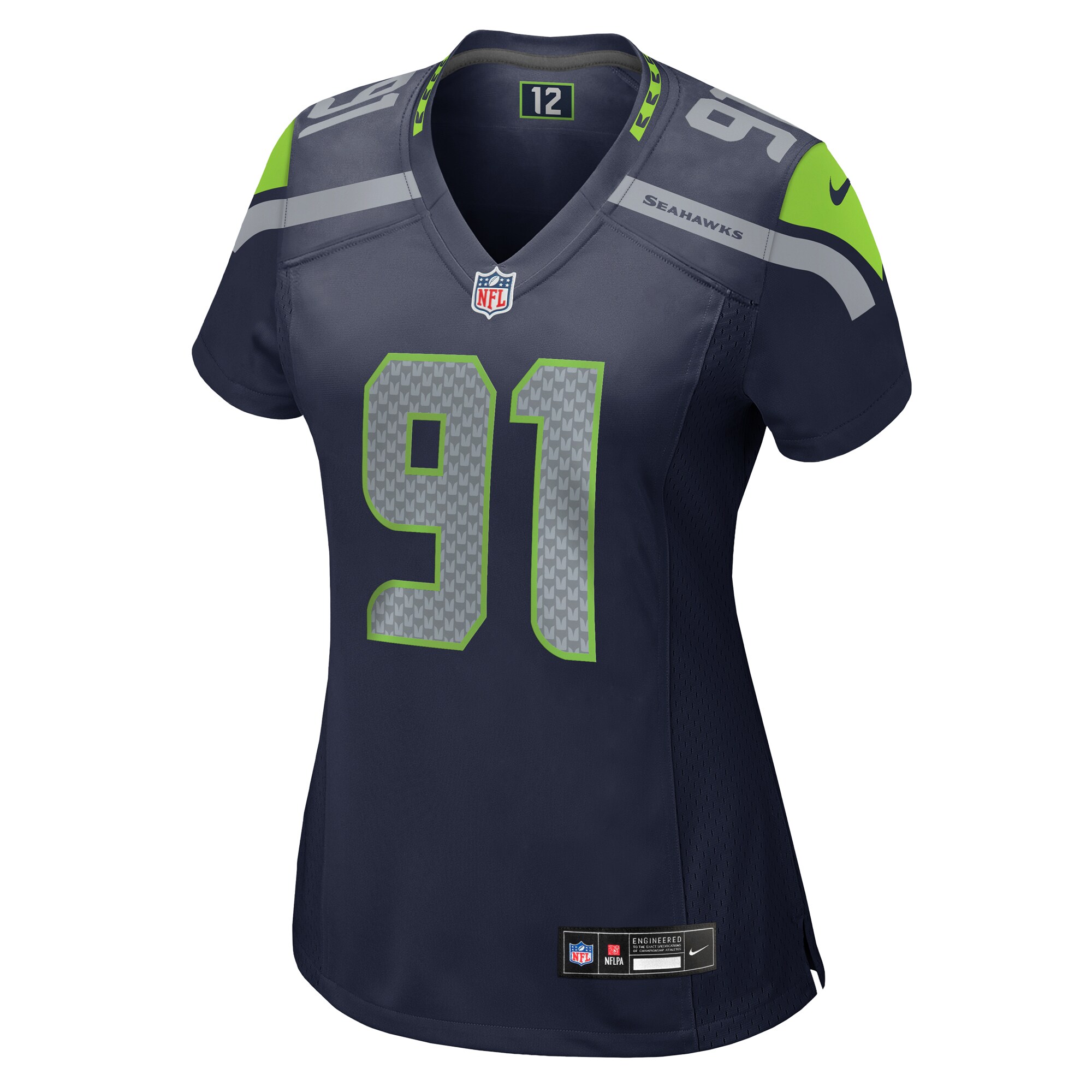 Byron Murphy II Seattle Seahawks Nike Women’s Team Game Jersey – College Navy Clowdercats