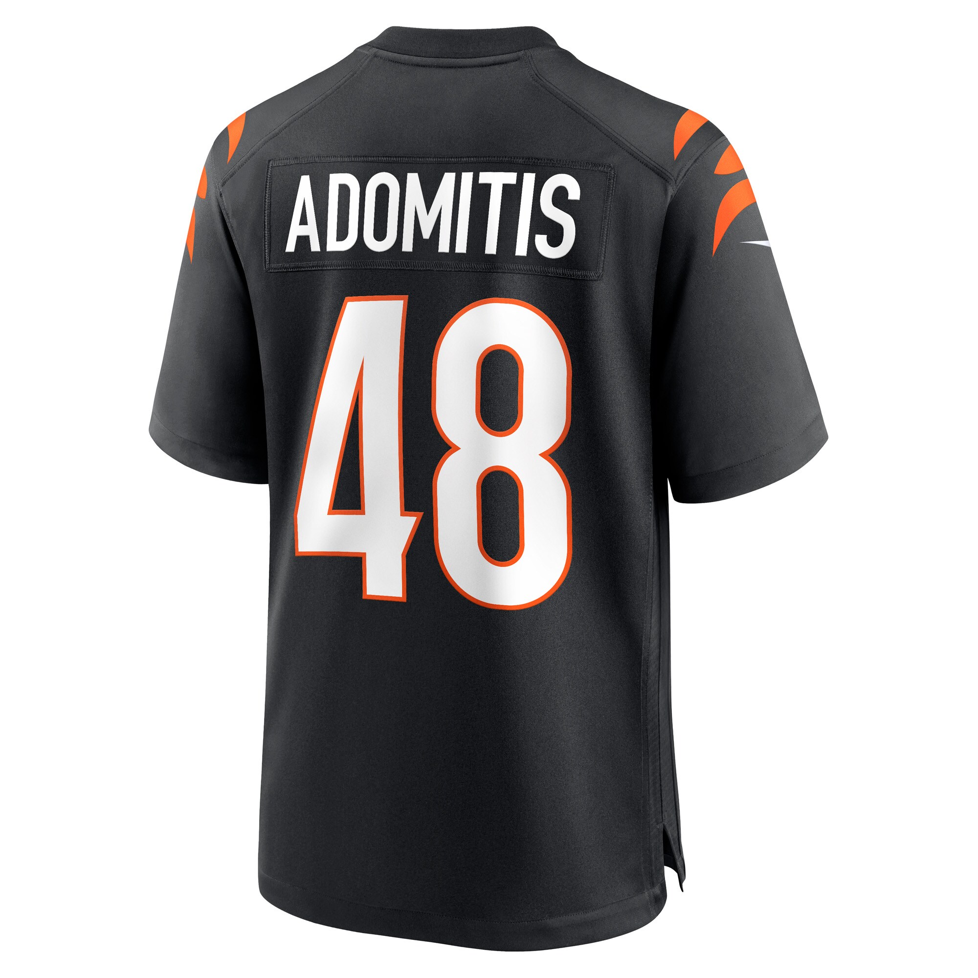Cal Adomitis Cincinnati Bengals Nike Game Player Jersey – Black Clowdercats