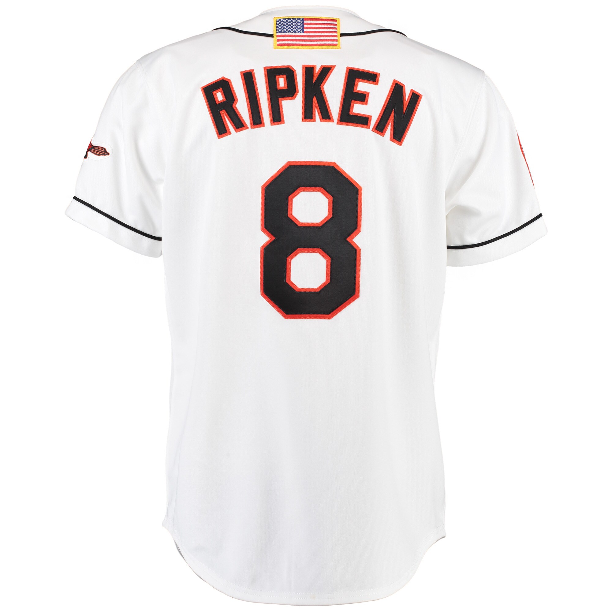 Cal Ripken Baltimore Orioles Mitchell & Ness Home Authentic Jersey – White