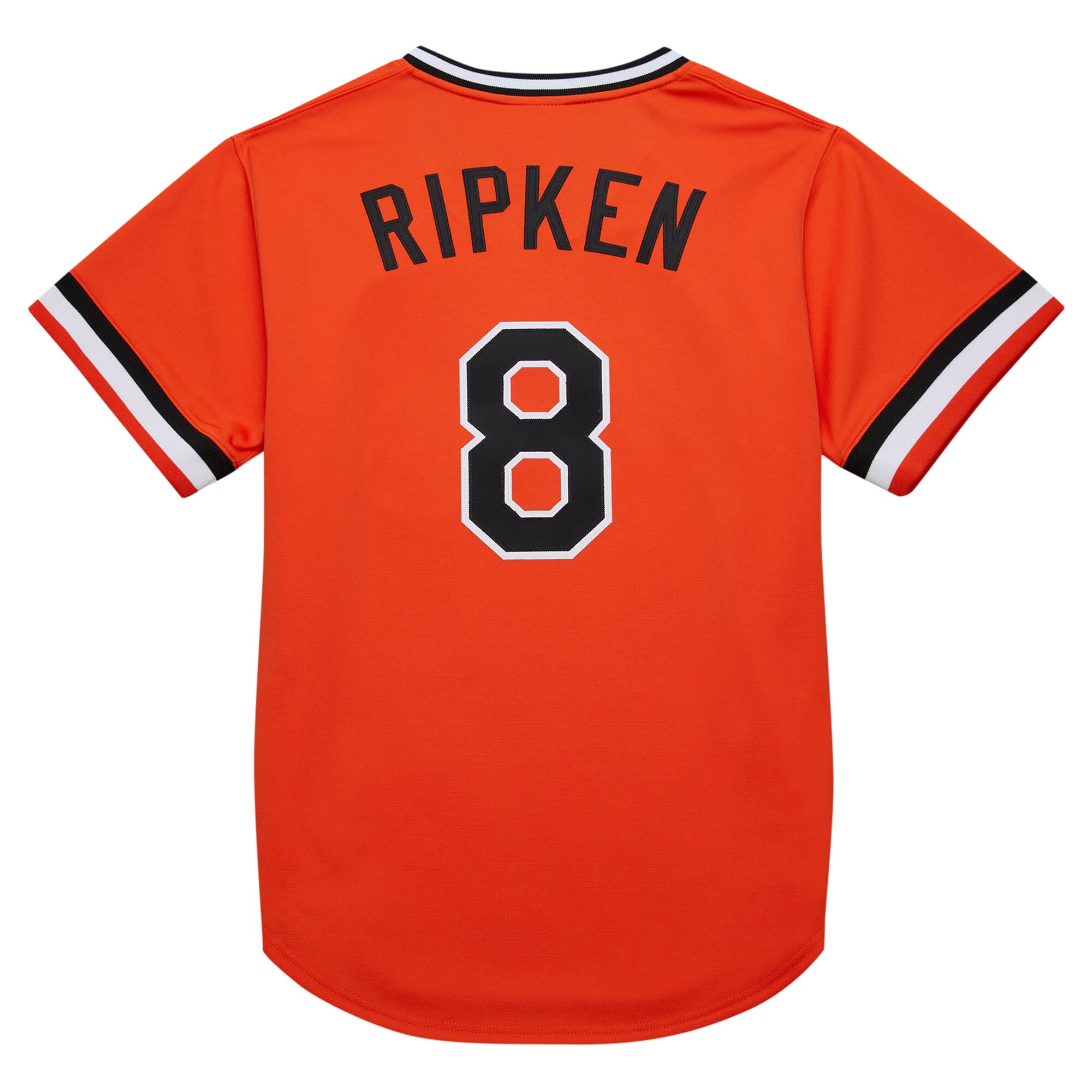 Cal Ripken Jr. Baltimore Orioles Mitchell & Ness 2001 Cooperstown Collection Authentic Throwback Jersey – Orange